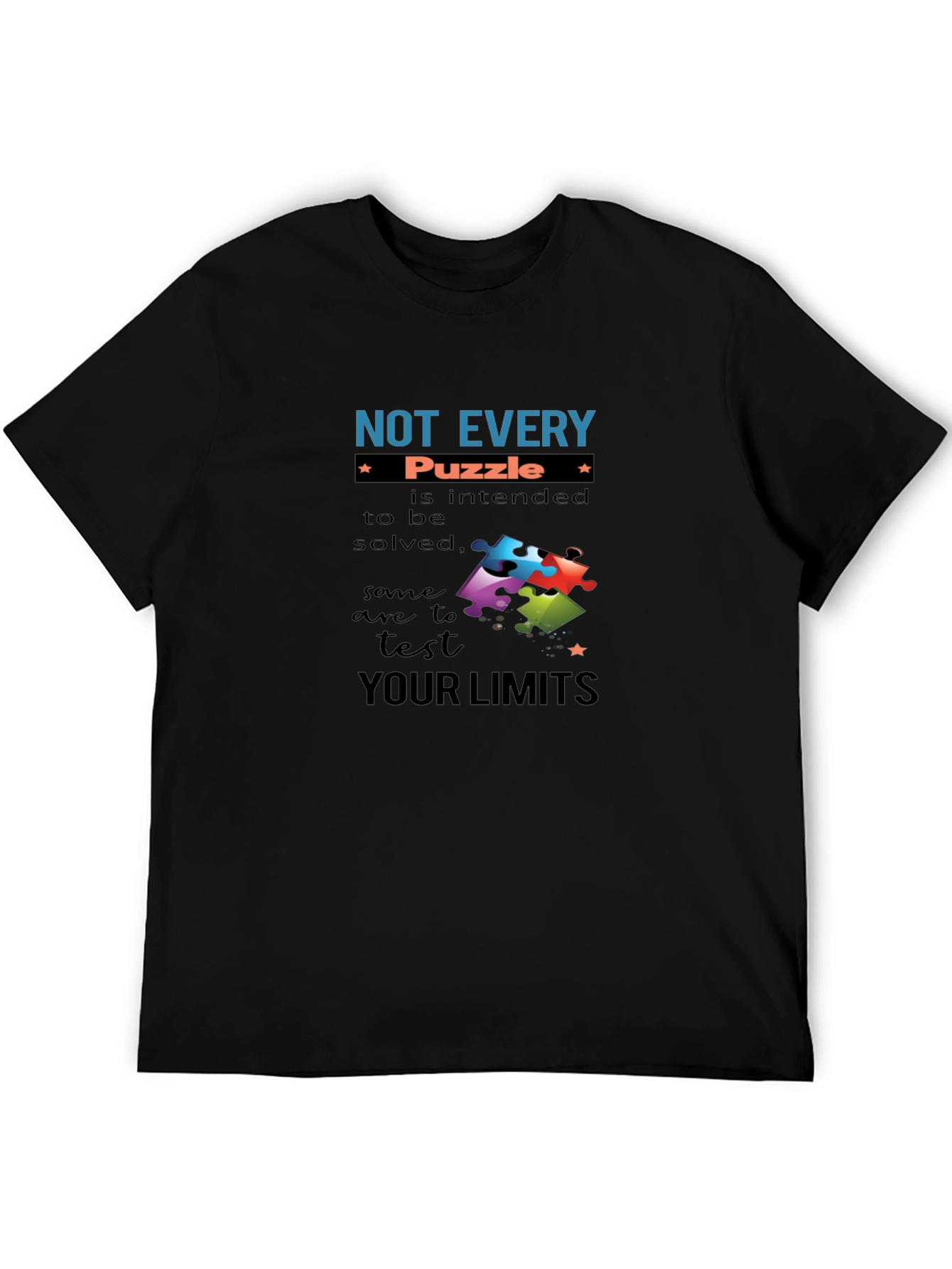 Puzzle T-Shirt - Test Your Limits - 5