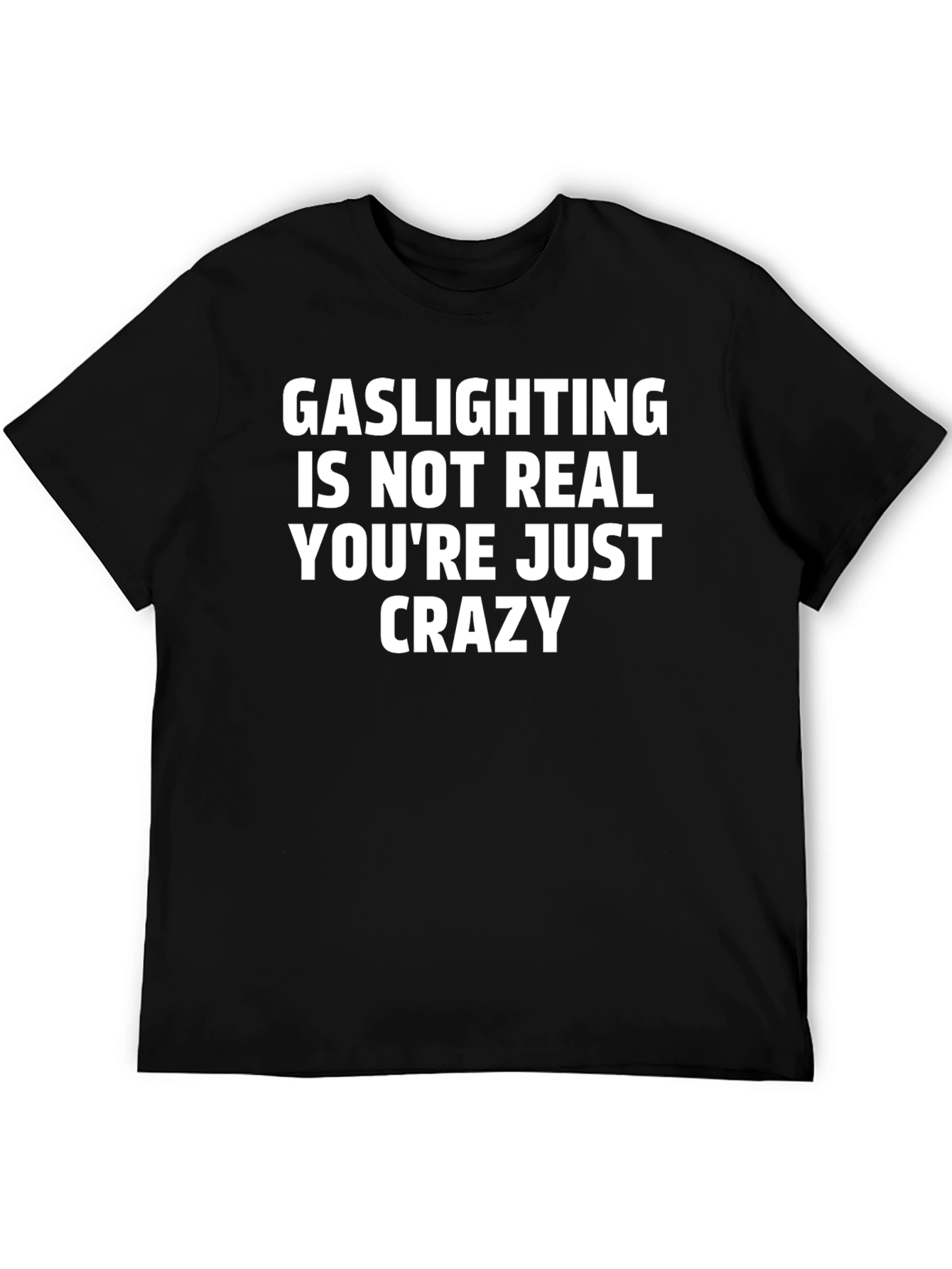 Black Gaslighting Is Not Real Graphic Tee view 5