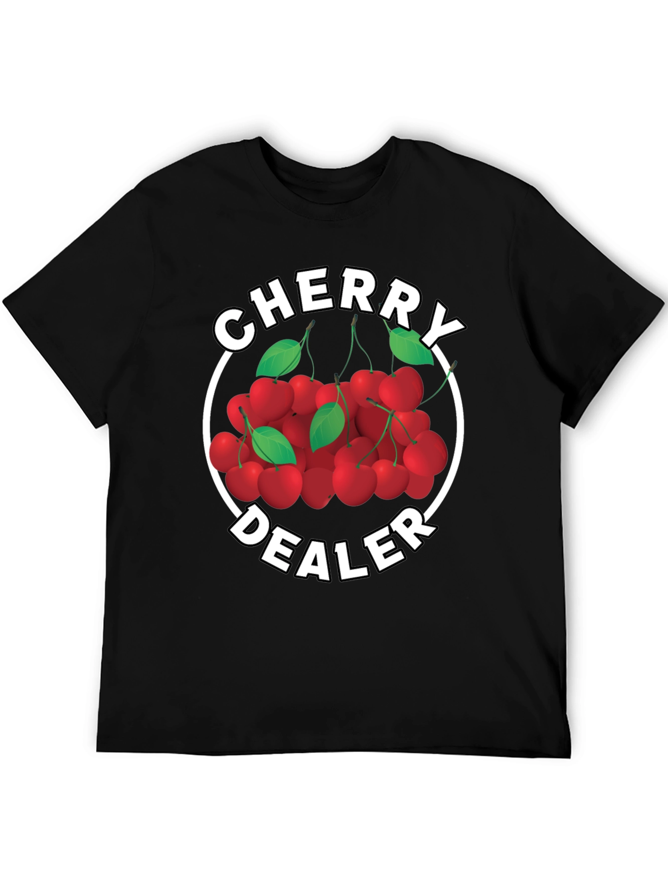 Black Cherry Dealer Graphic Tee - Premium Cotton Blend view 5