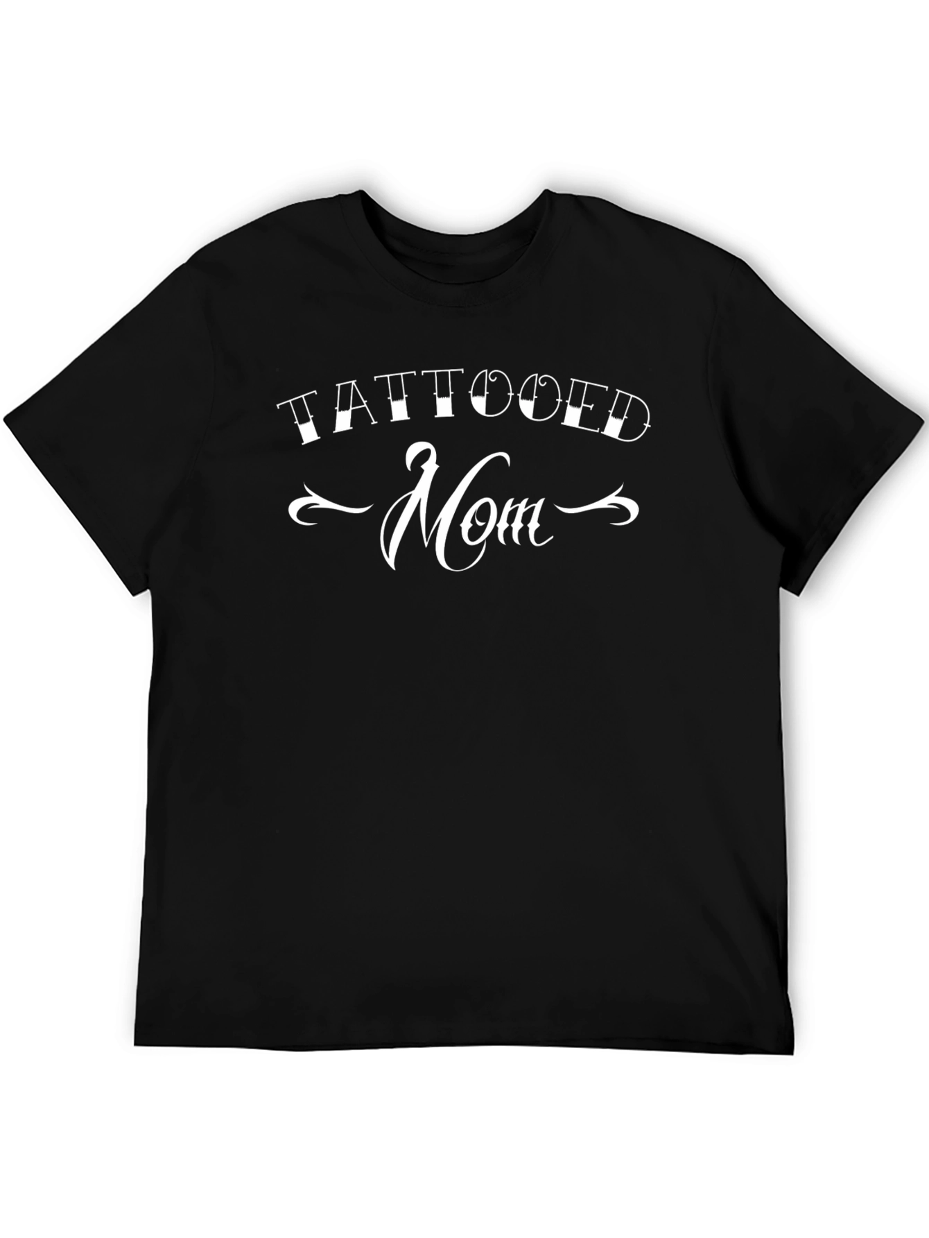 Tattooed Mom Graphic Tee - Black T-Shirt - 5