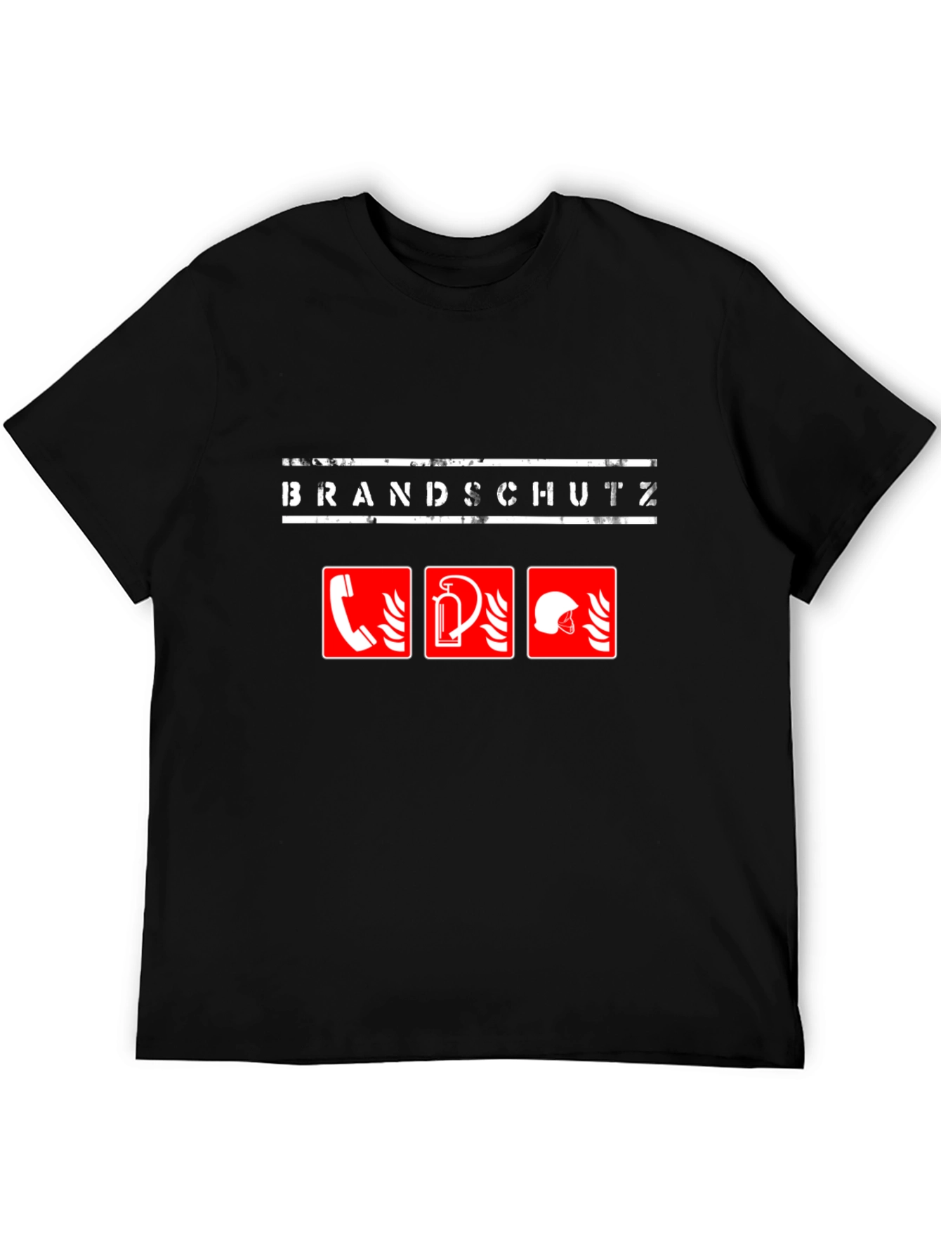 Fire Safety T-Shirt - Brandschutz Design - 5