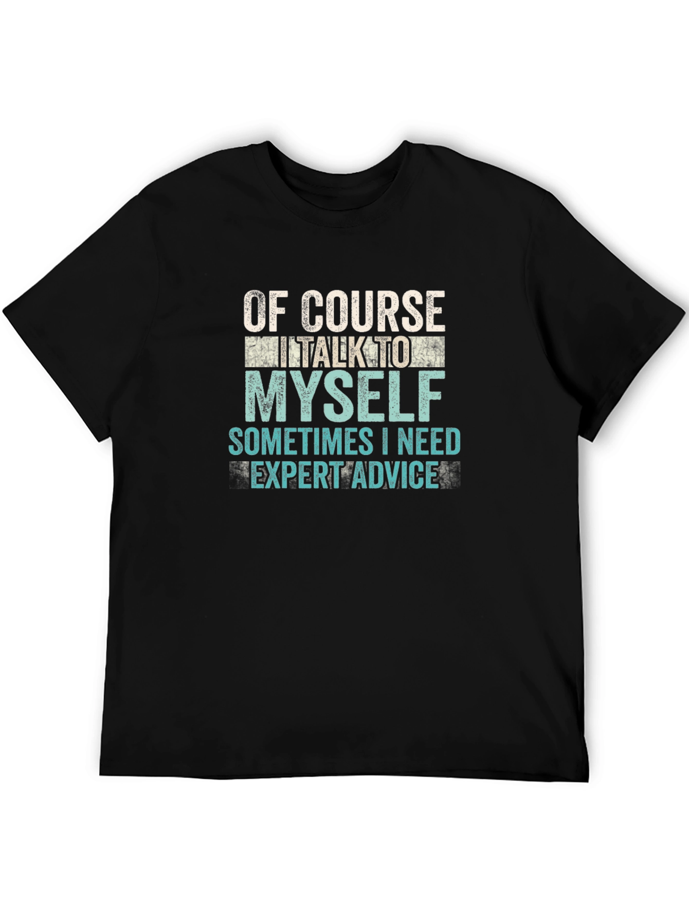 Black Expert Advice Graphic Tee - Funny Sarcastic Humor T-Shirt view 5