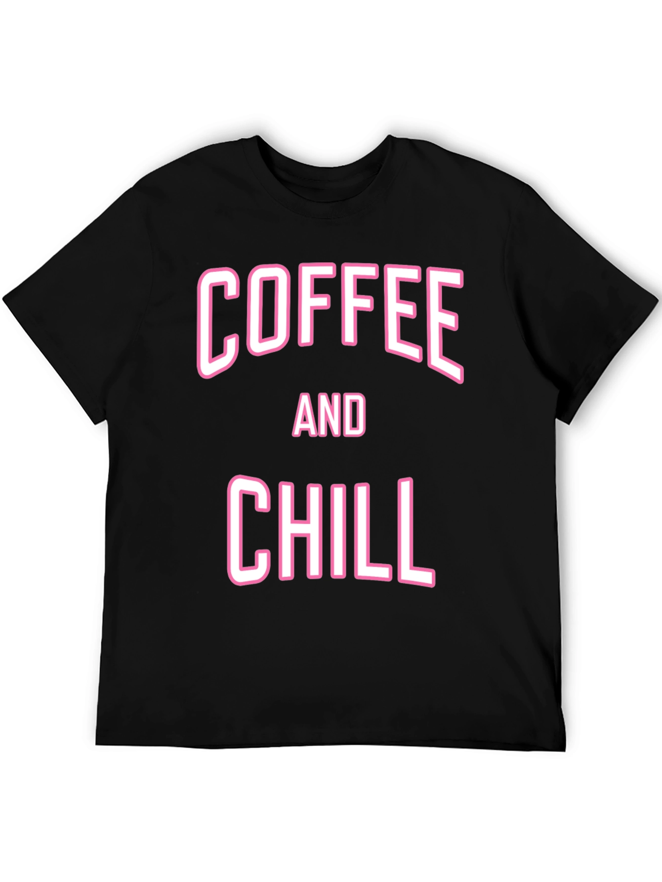 Black Coffee and Chill Graphic T-Shirt view 5