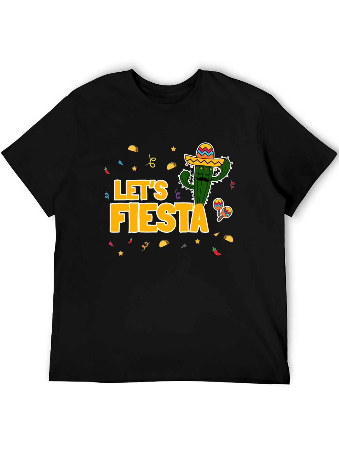Let's Fiesta Graphic T-Shirt - 5
