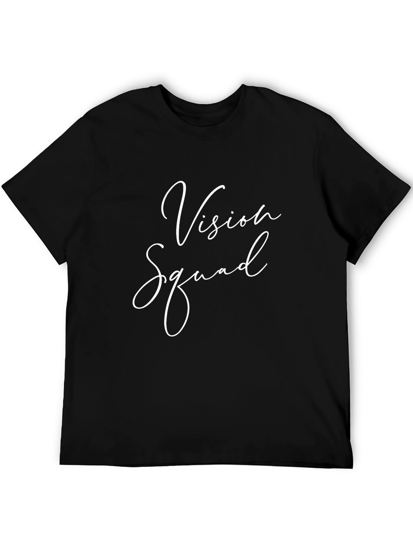 Black Vision Squad Graphic T-Shirt - Stylish Casual Wear view 5