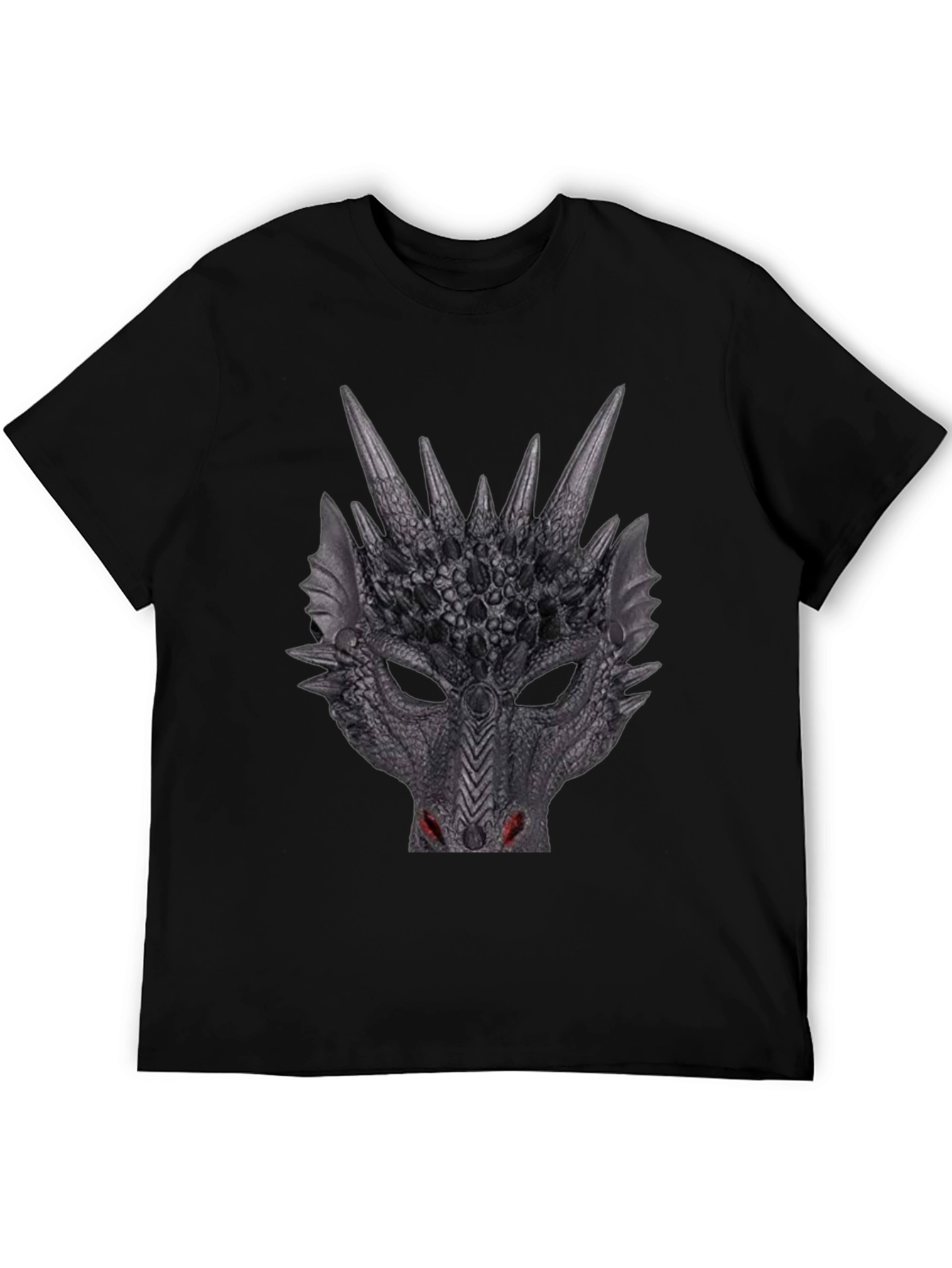 Black Dragon Graphic Black T-Shirt view 5