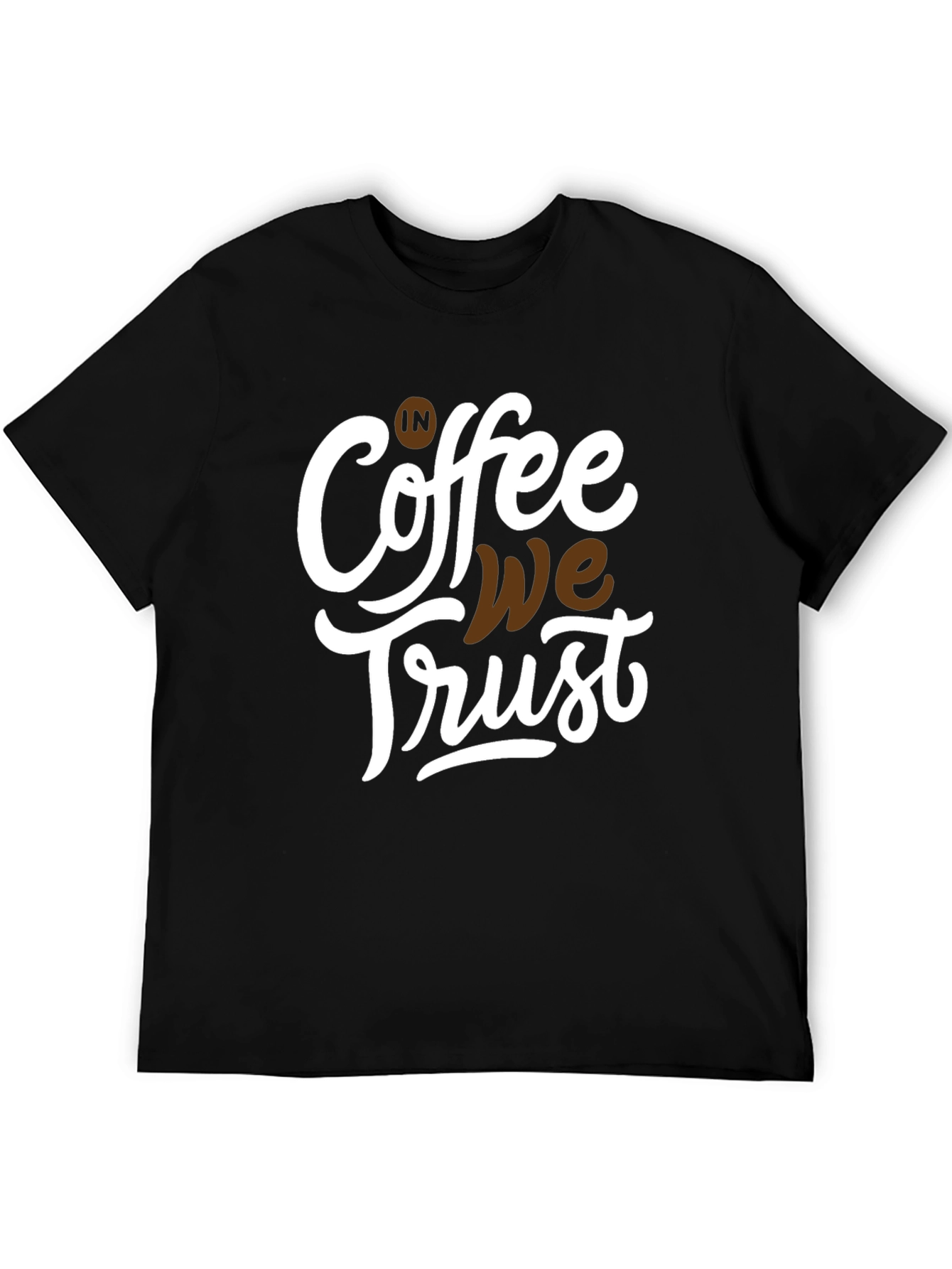 Black Coffee We Trust Graphic Tee - Black view 5