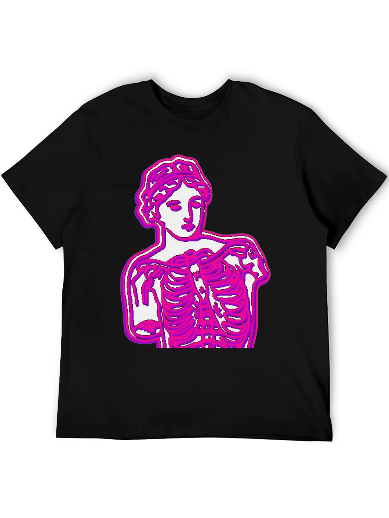 Black Venus Anatomy T-Shirt - Unique Graphic Tee view 5