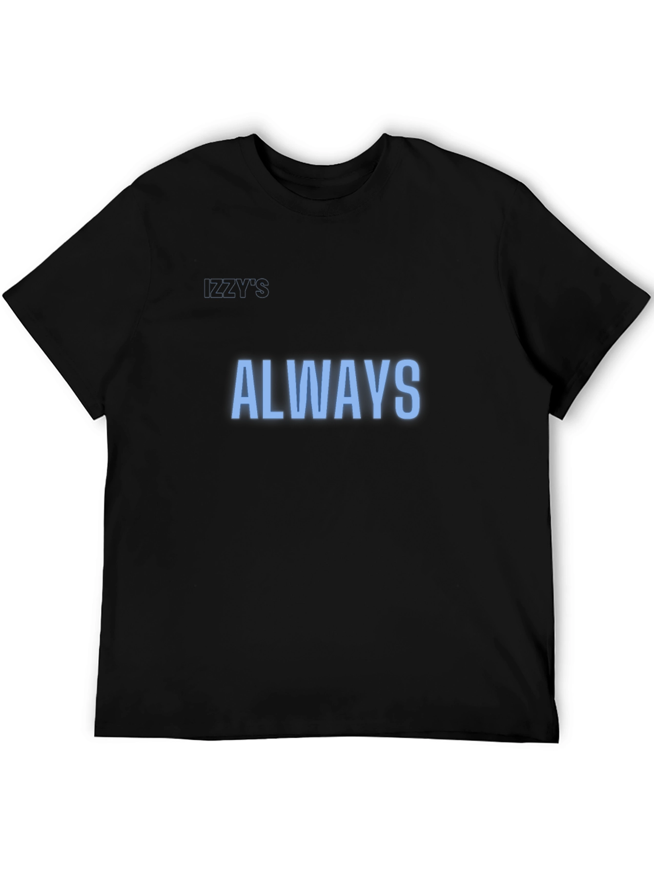 Black Men's Black 'Always' Graphic Tee view 5