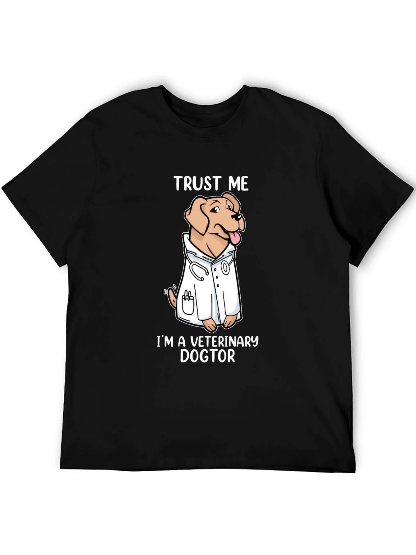Veterinary Dogtor T-Shirt, Trust Me, Novelty Graphic Tee - 5