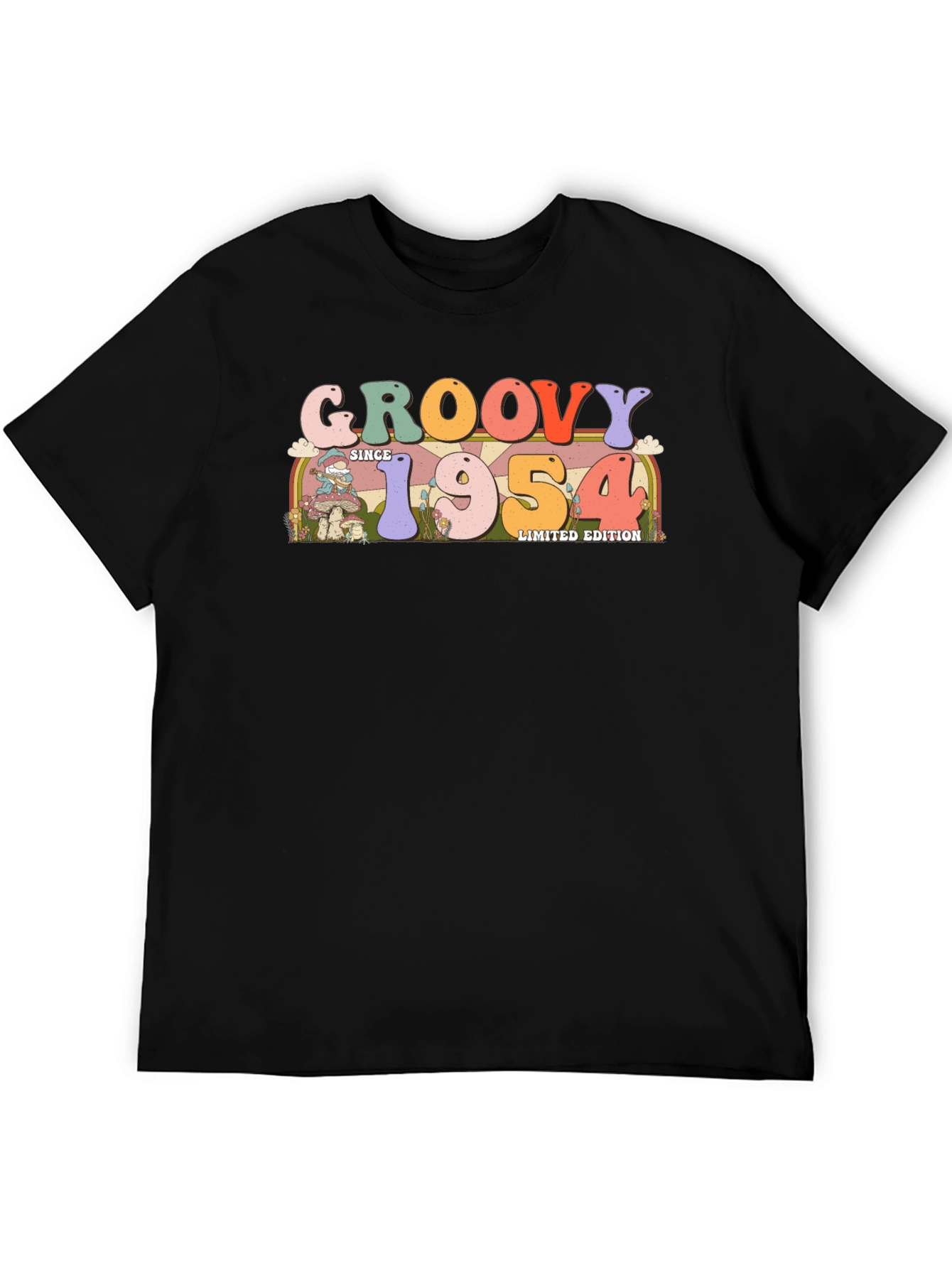 Black Groovy Since 1954 Limited Edition T-Shirt view 5