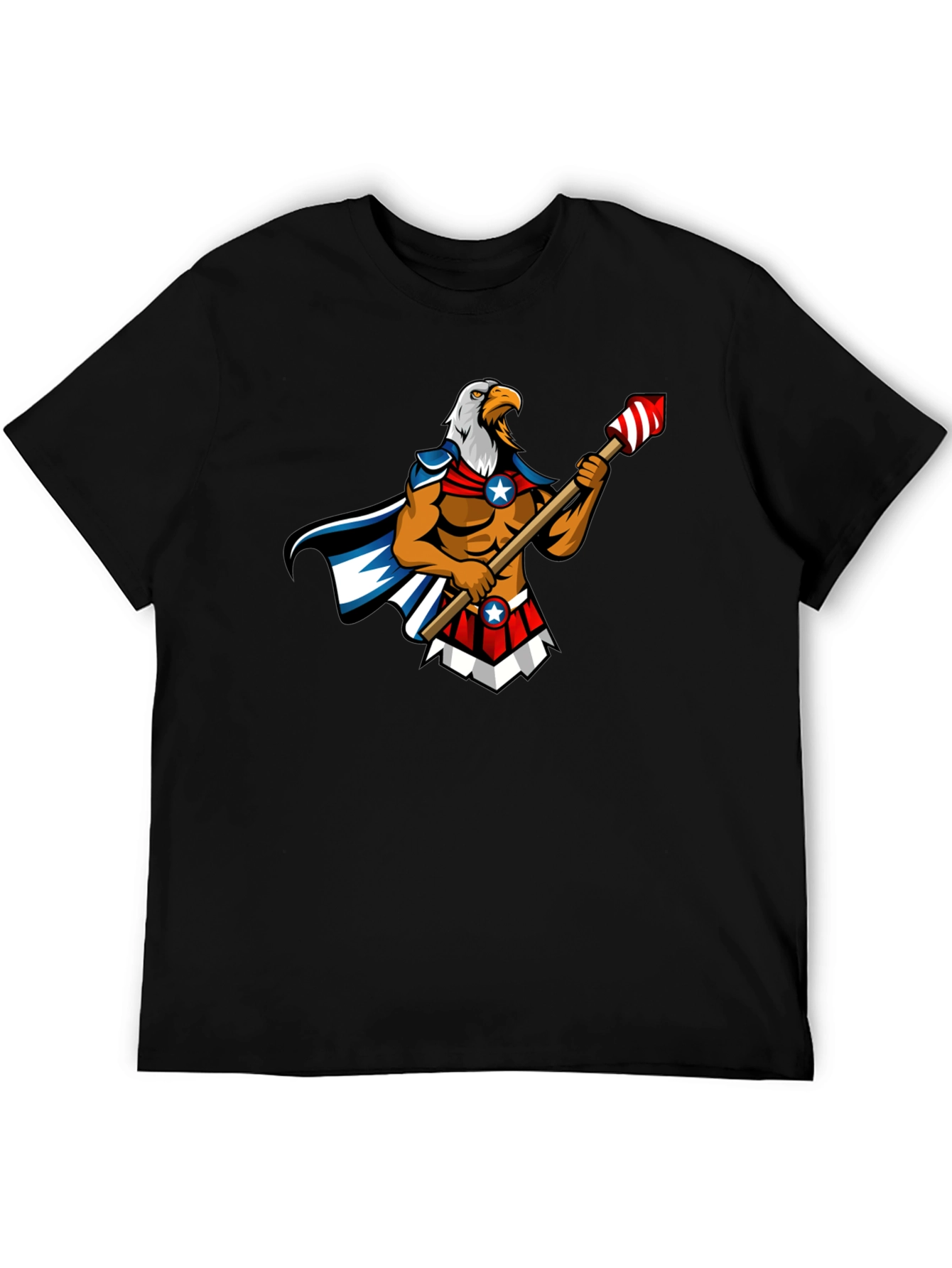 Black Patriotic Eagle T-Shirt - USA Pride view 5