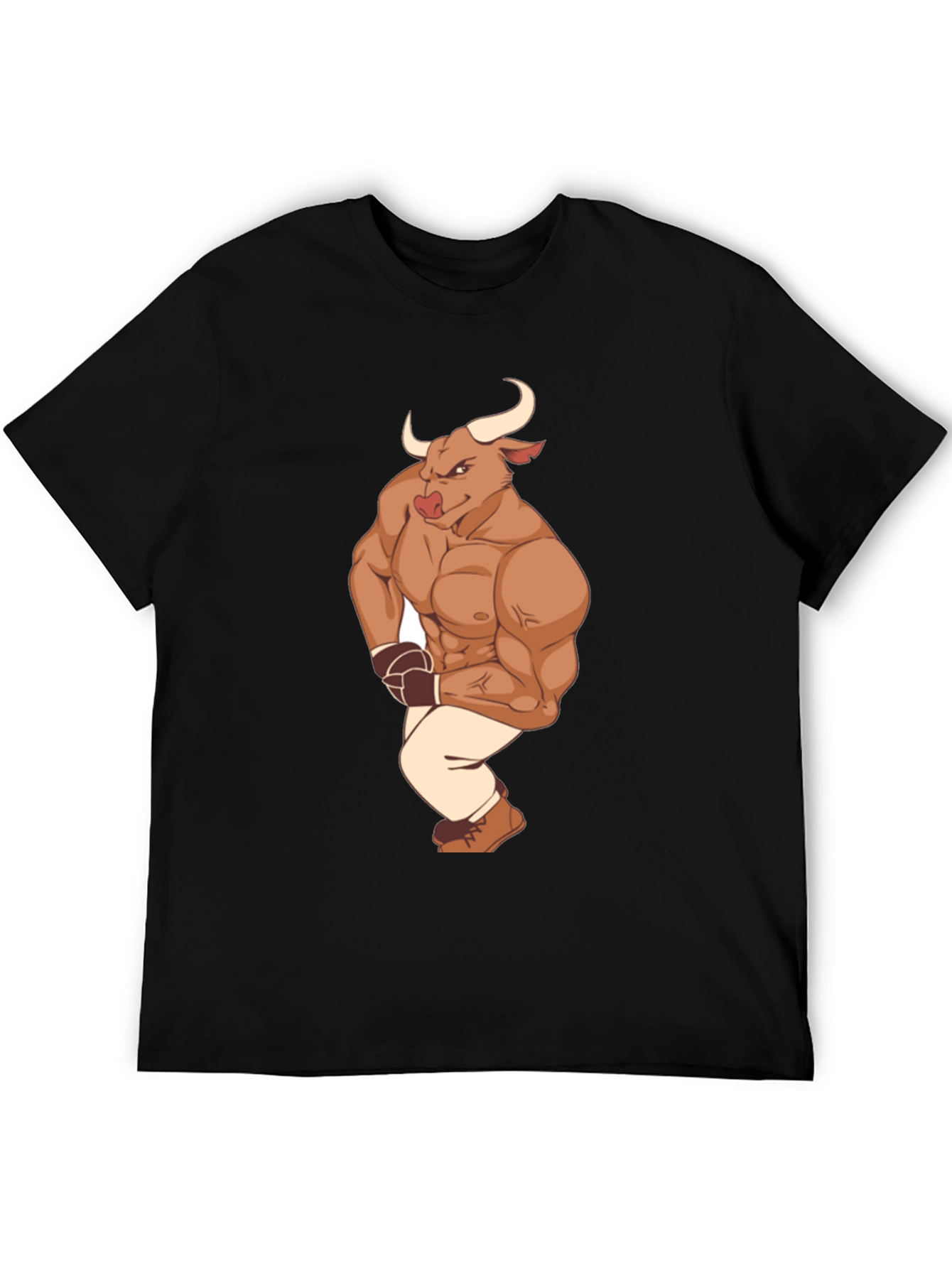 Black Bull Boxer T-Shirt: Unleash Your Inner Strength view 5