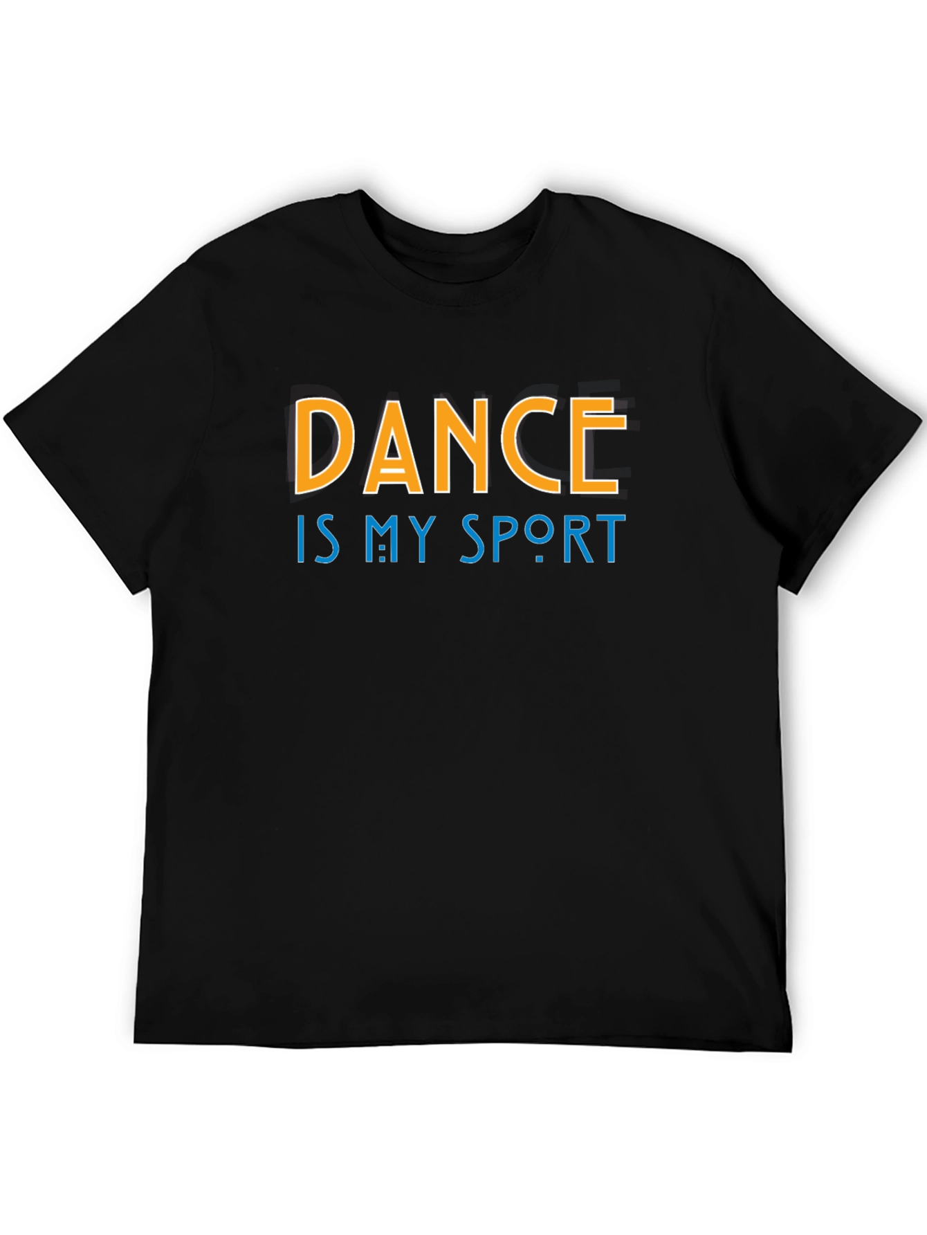 Black Dance is My Sport T-Shirt - Black view 5