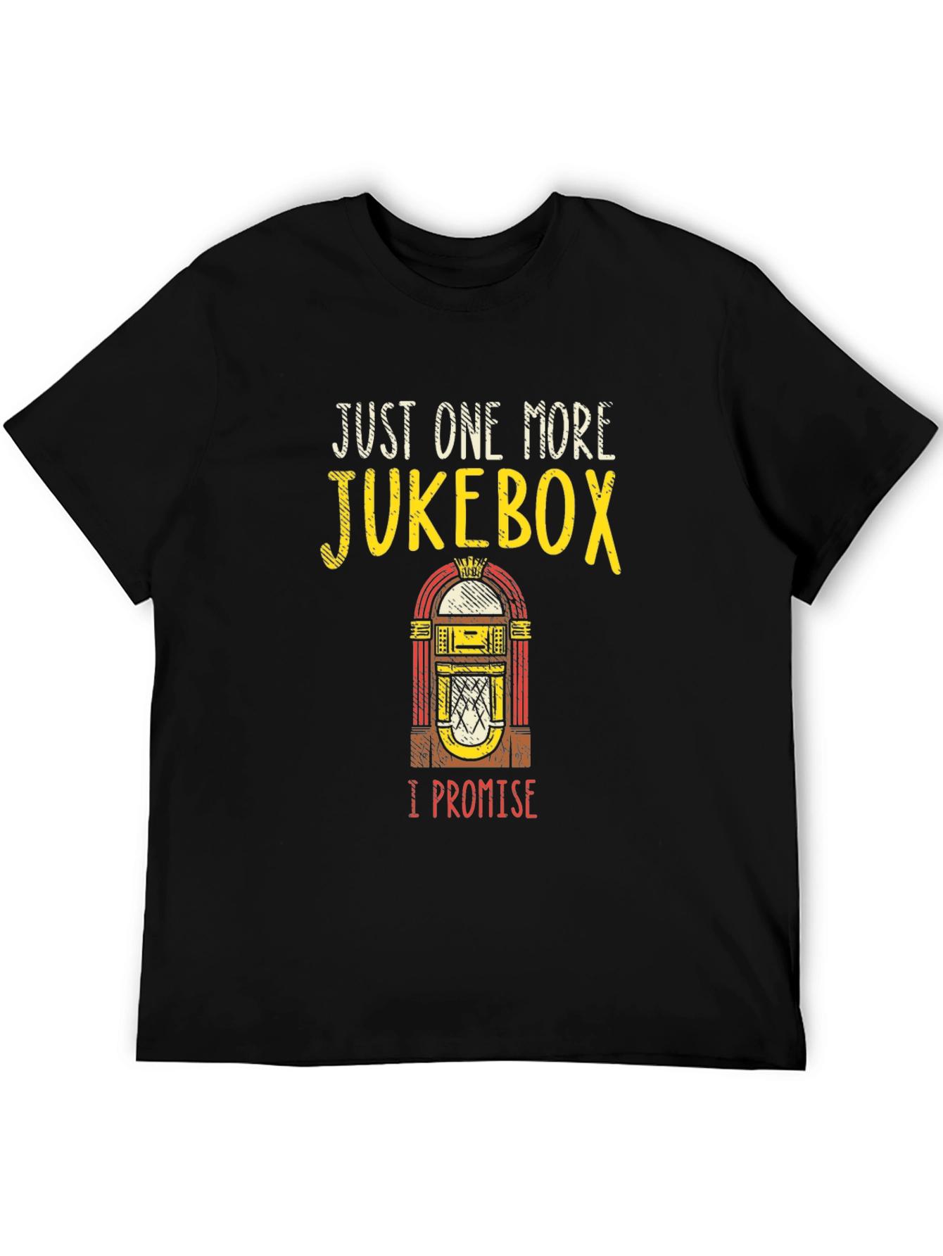 Black Just One More Jukebox T-Shirt view 5