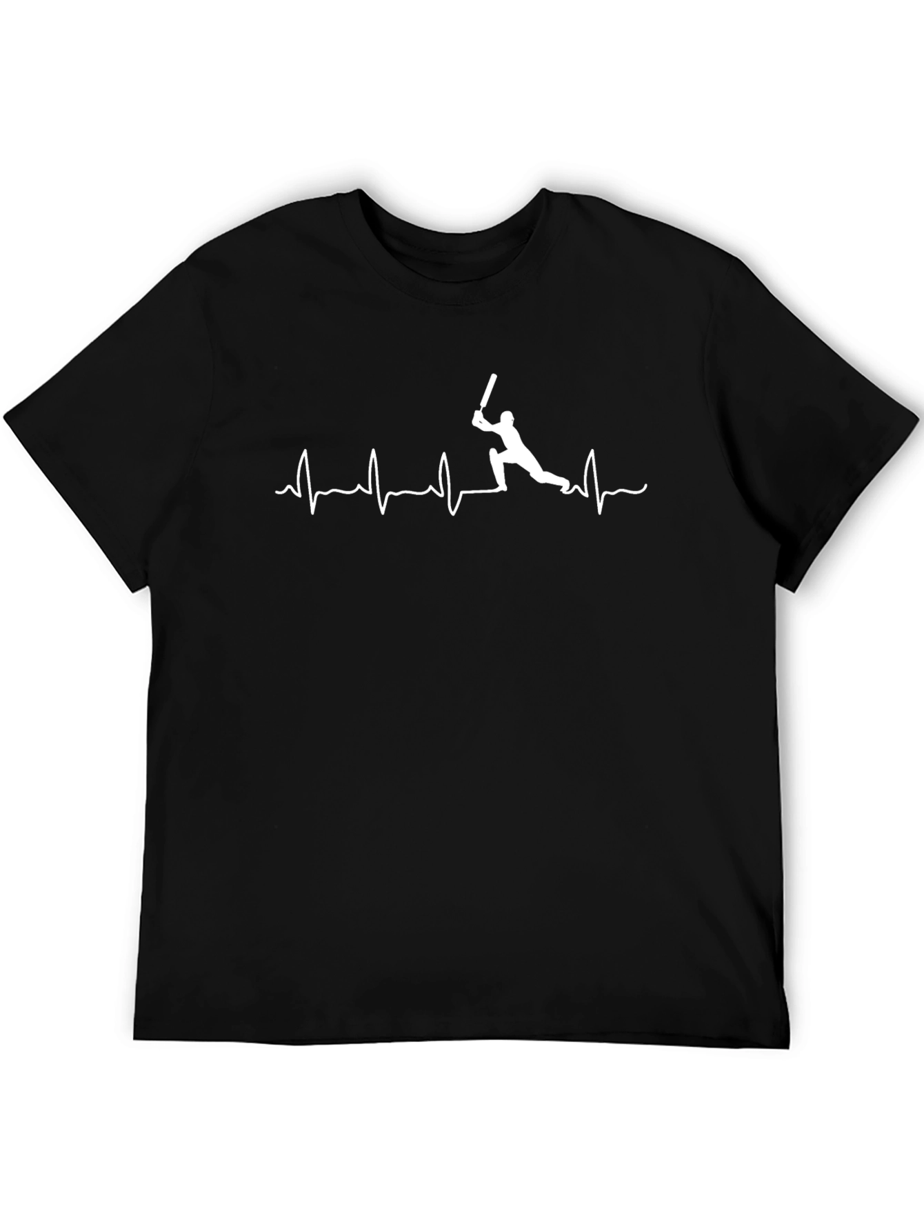 Cricket Heartbeat T-Shirt - Black - 5