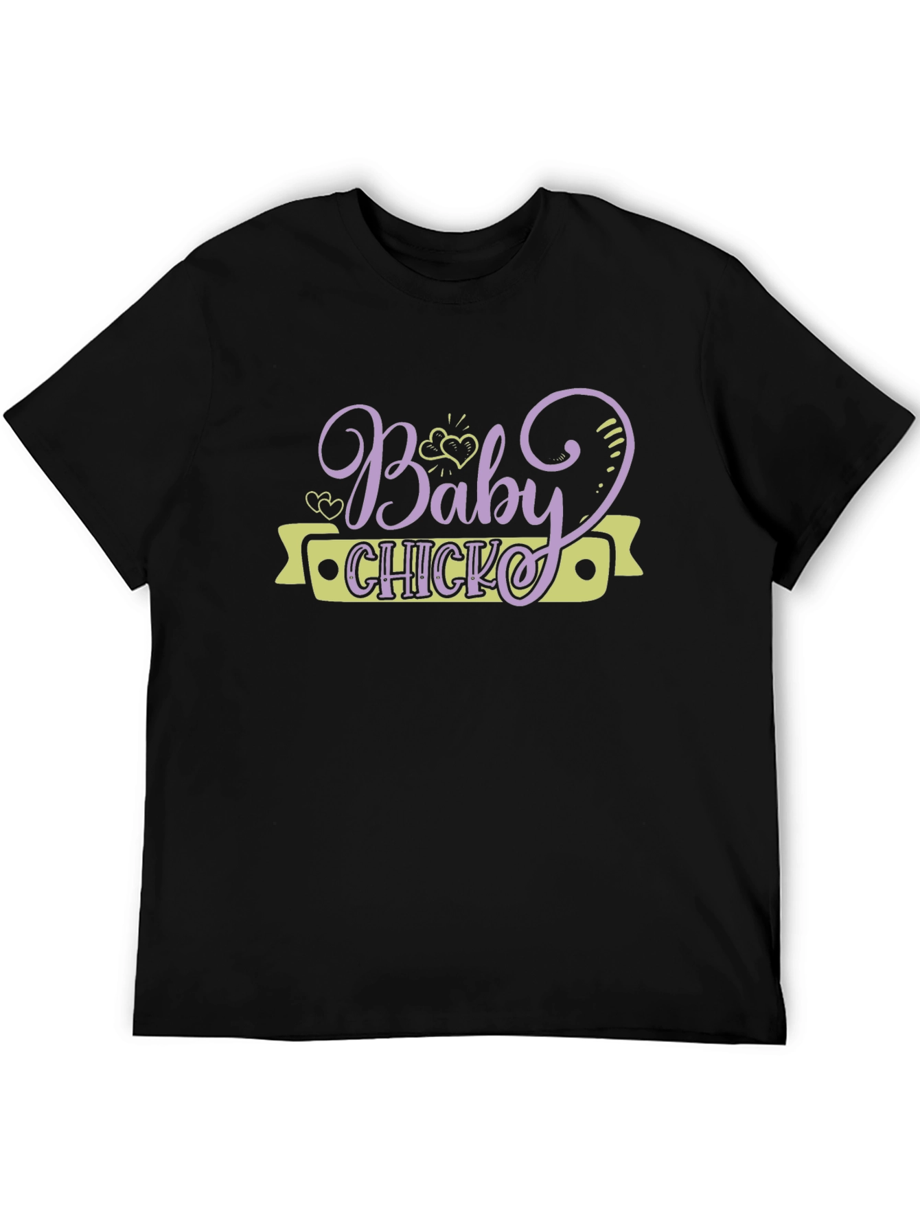 Black Baby Chick Graphic Tee - Cute Unisex Design view 5