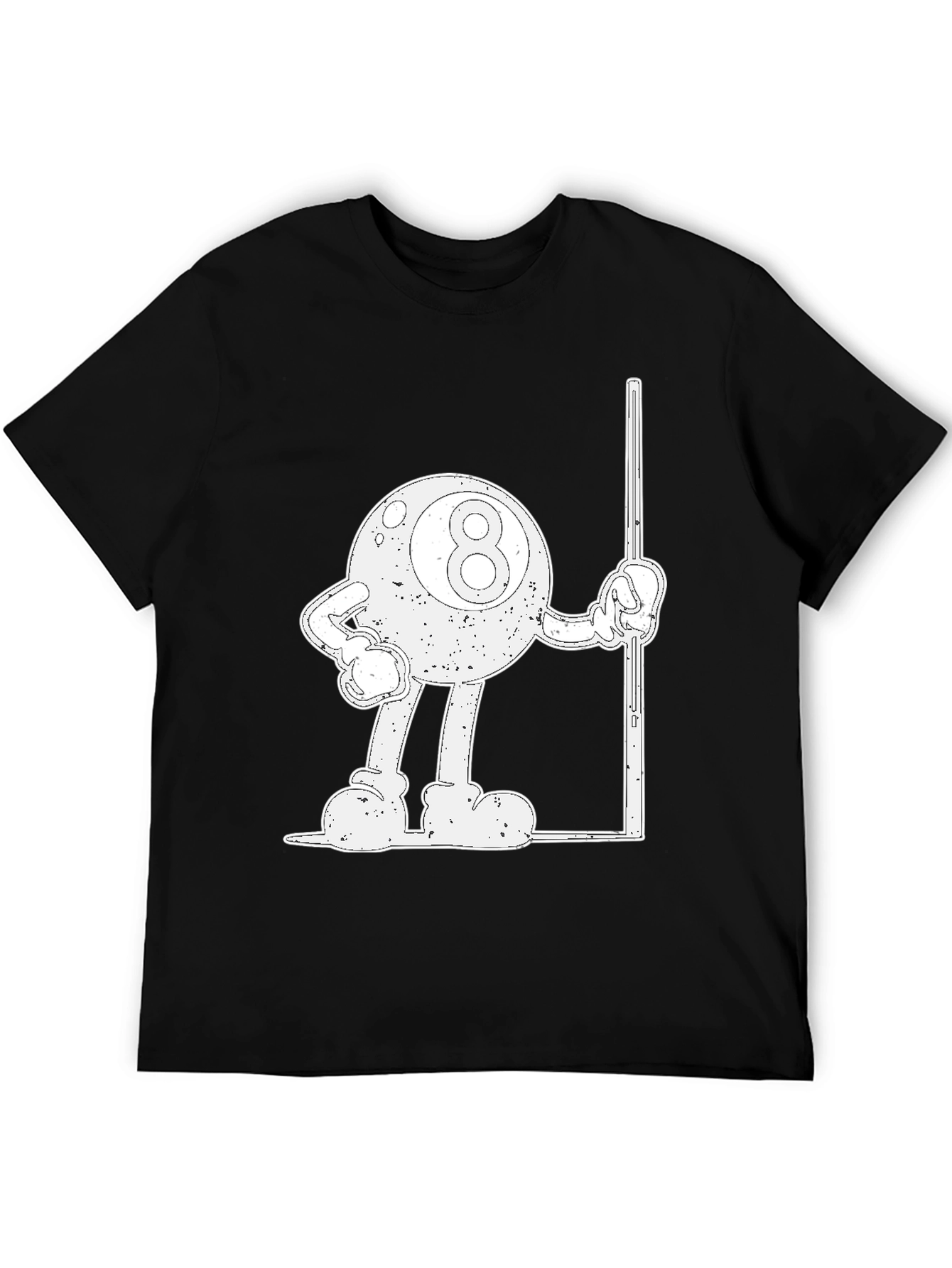 Retro 8 Ball T-Shirt - Black - 5