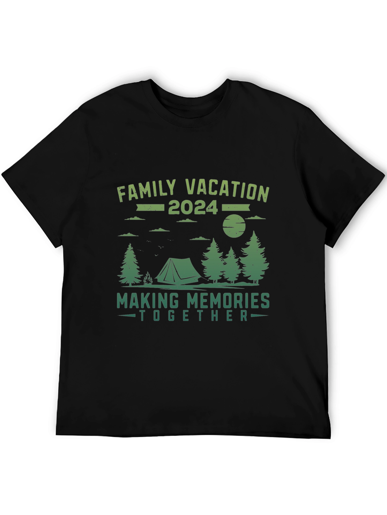 Family Vacation 2024 Camping T-Shirt - 5