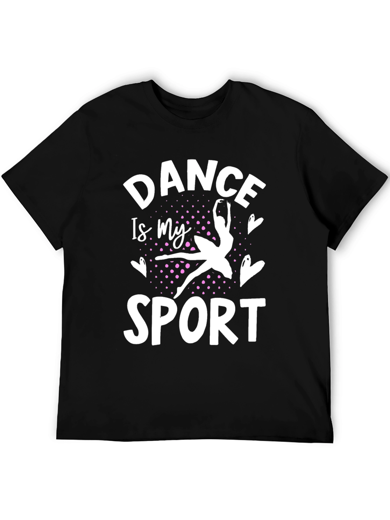 Black Dance Is My Sport Graphic Tee view 5
