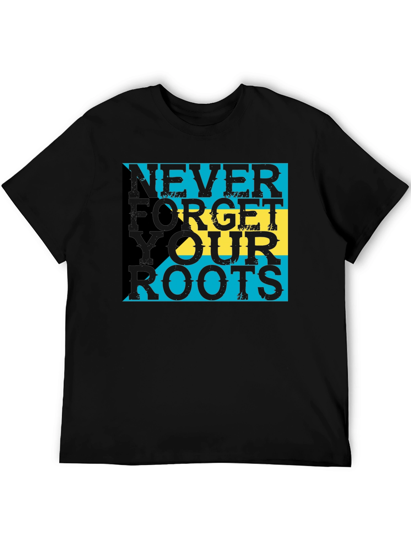 Bahamas Pride T-Shirt - Never Forget Your Roots - 5