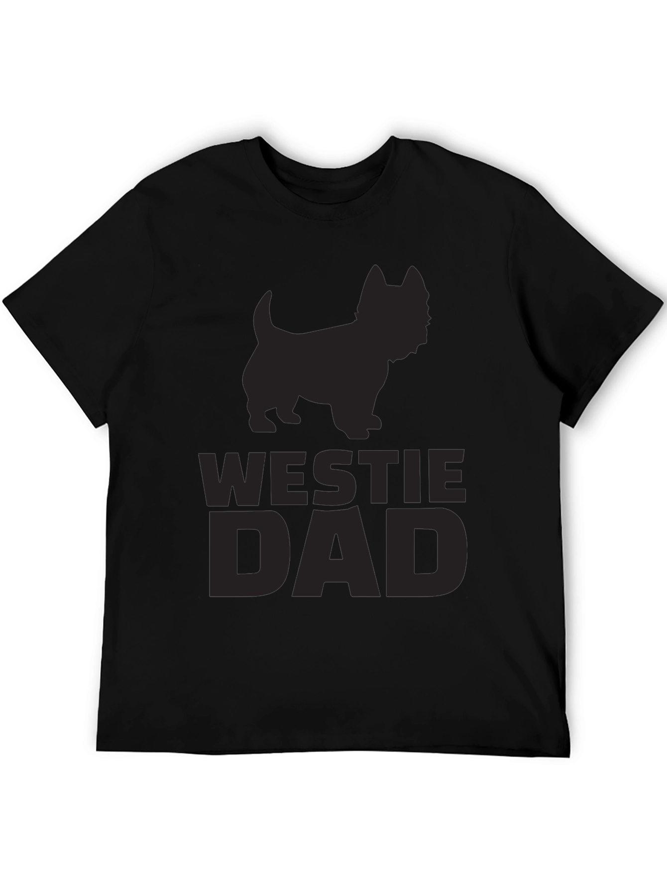 Westie Dad T-Shirt - Black Dog Lover Tee - 5