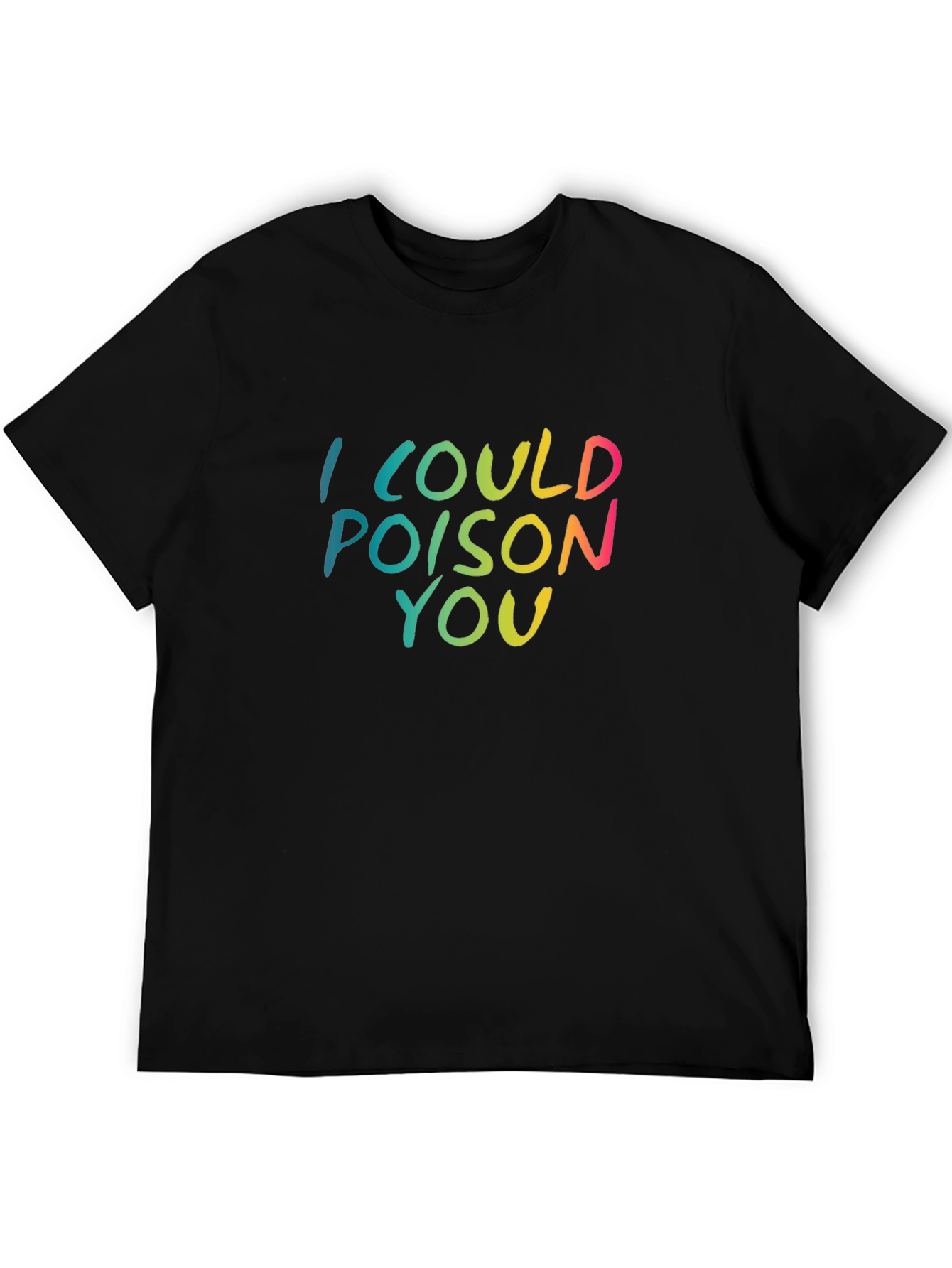 I Could Poison You Graphic Tee - Black - 5