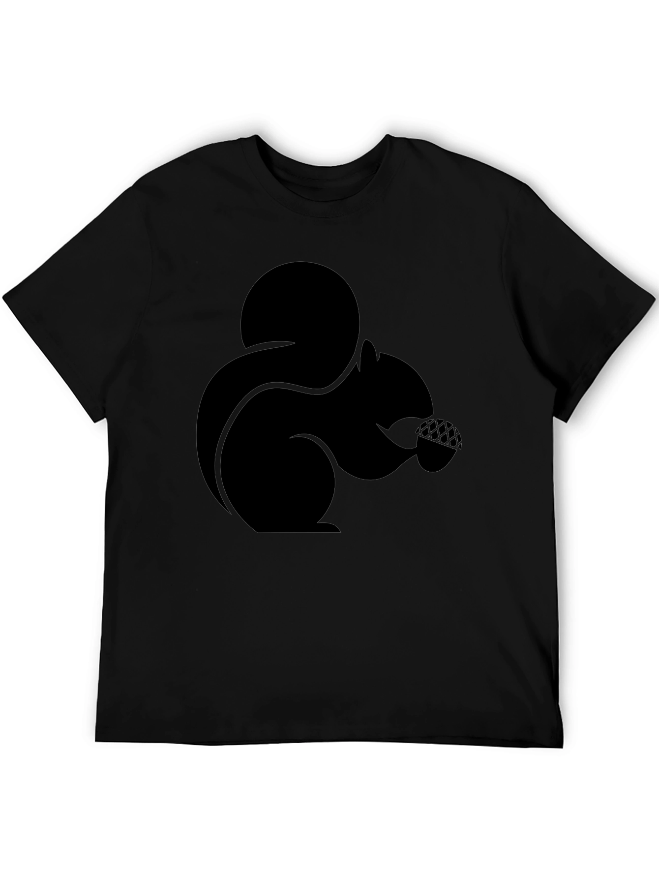 Black Black Squirrel Graphic Tee - Nature Lover's Gift view 5