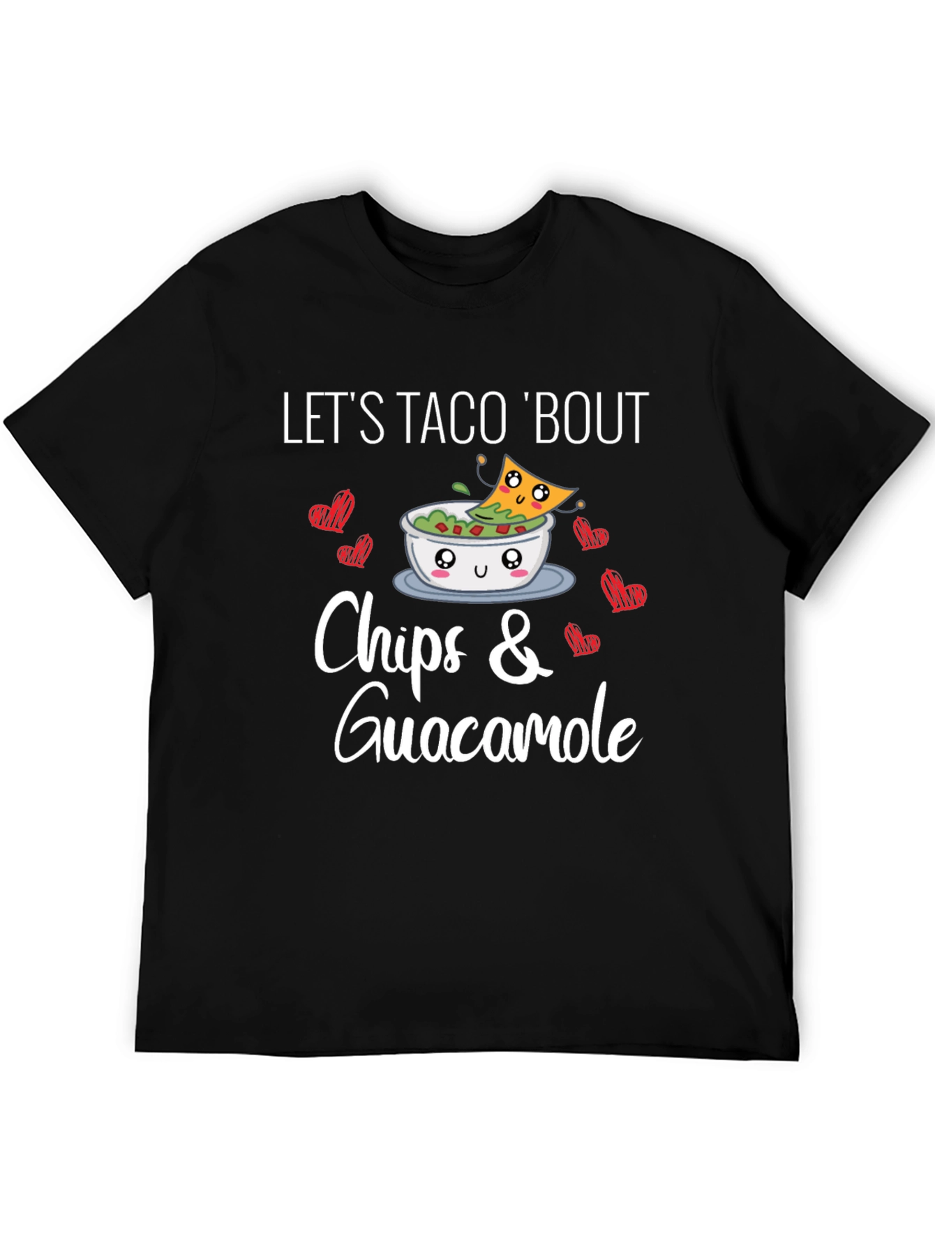 Let's Taco 'Bout Chips & Guacamole T-Shirt - 5