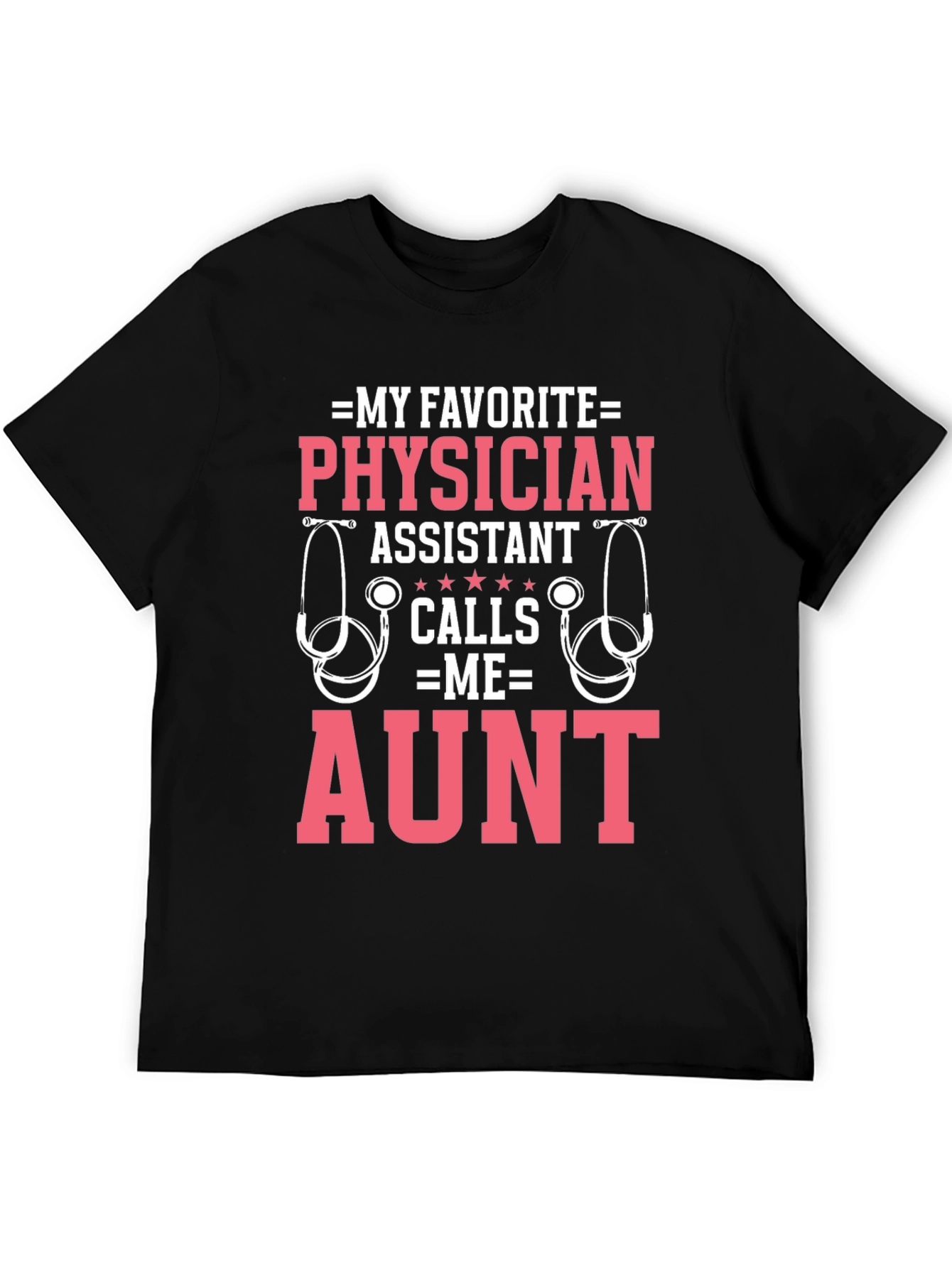Black Physician Assistant Aunt T-Shirt view 5