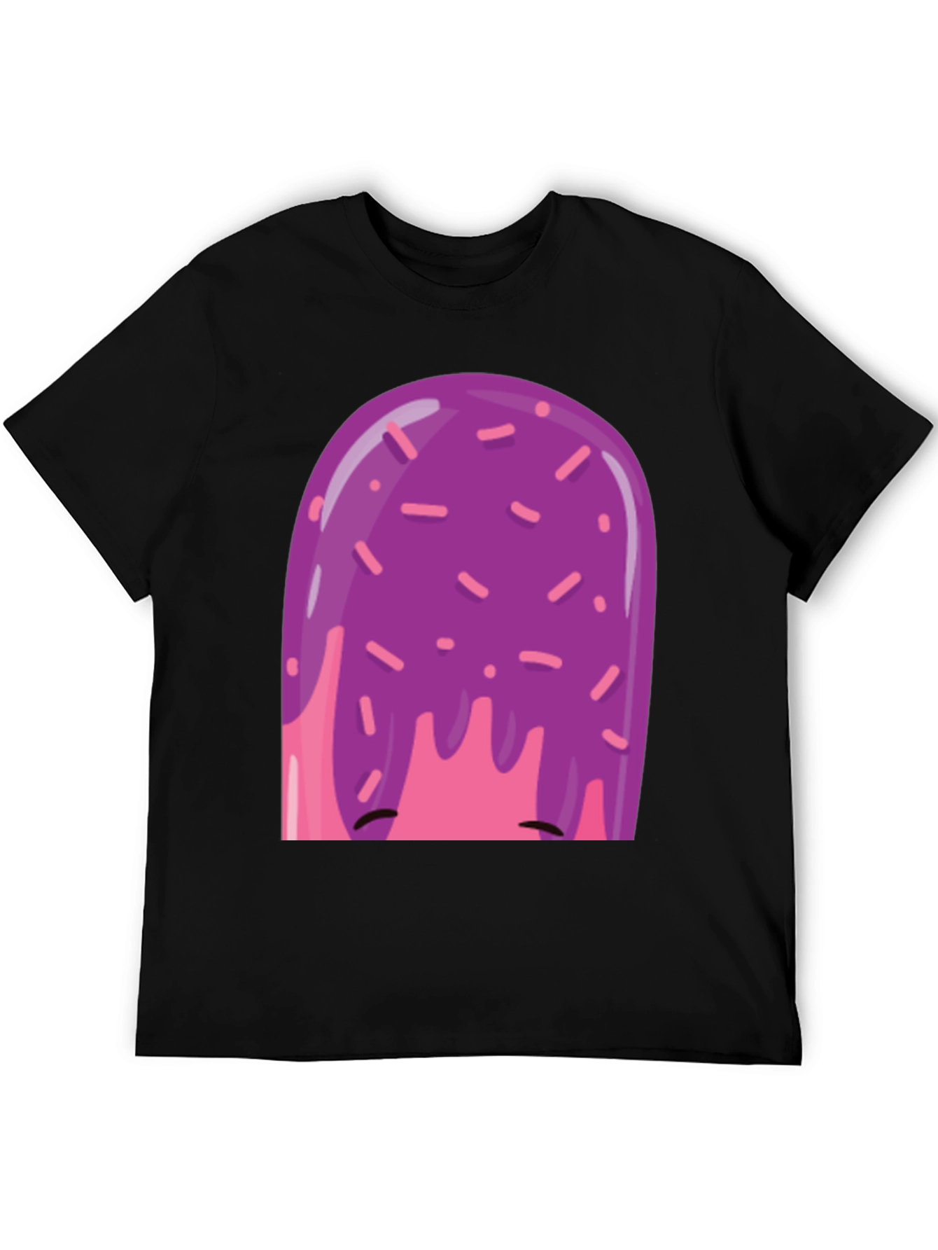 Black Funky Popsicle Graphic Tee view 5