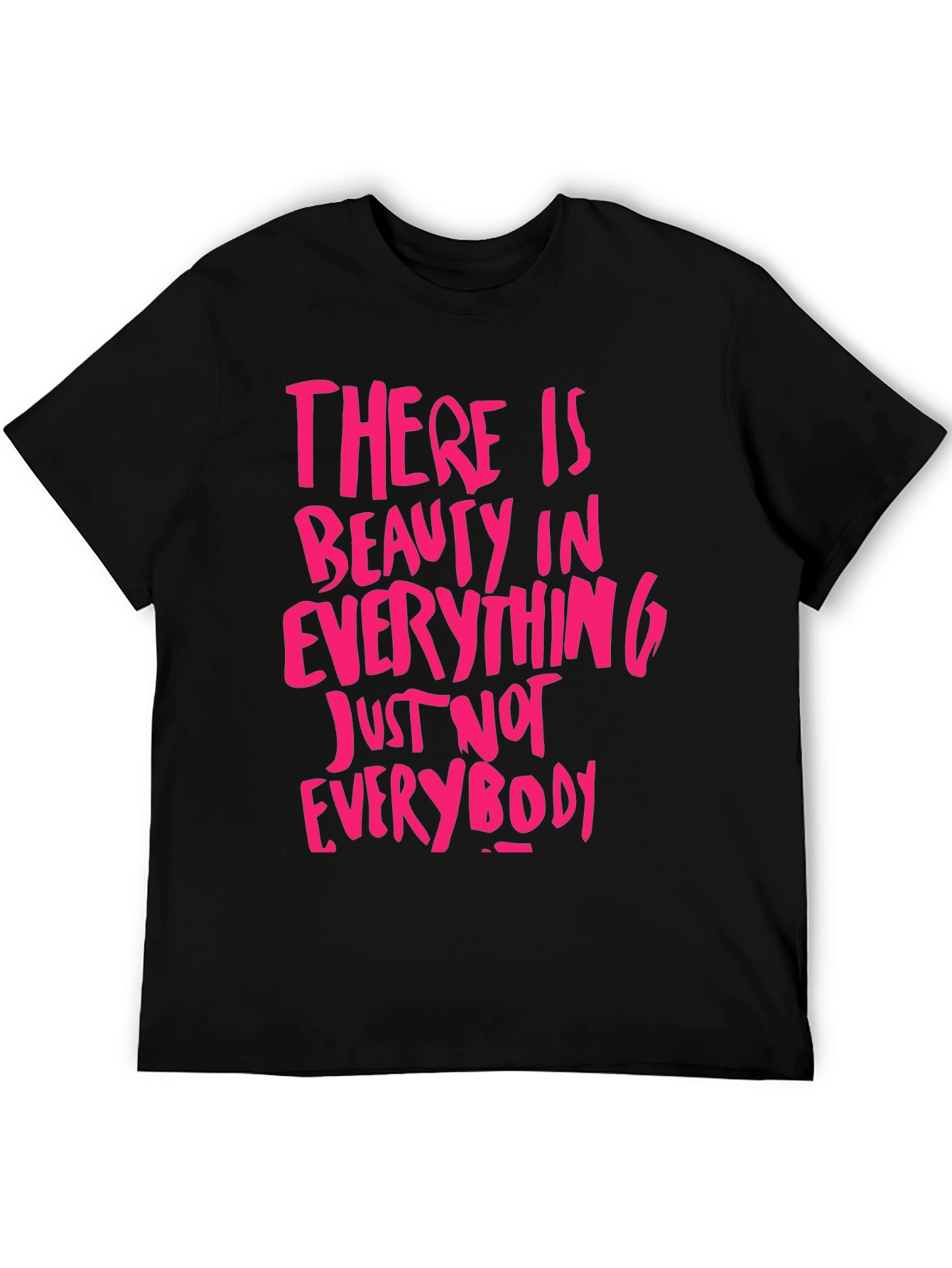 Black Beauty In Everything Graphic Tee - Black view 5