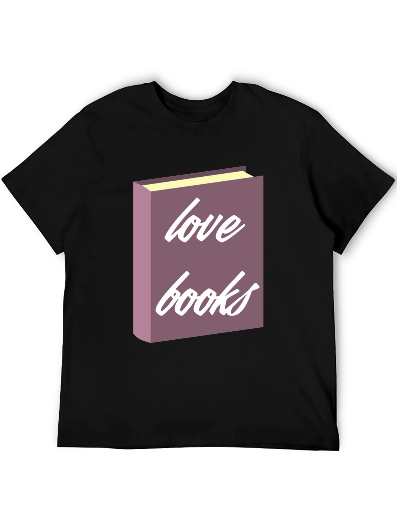Black Love Books Graphic Tee - Book Lover Shirt view 5