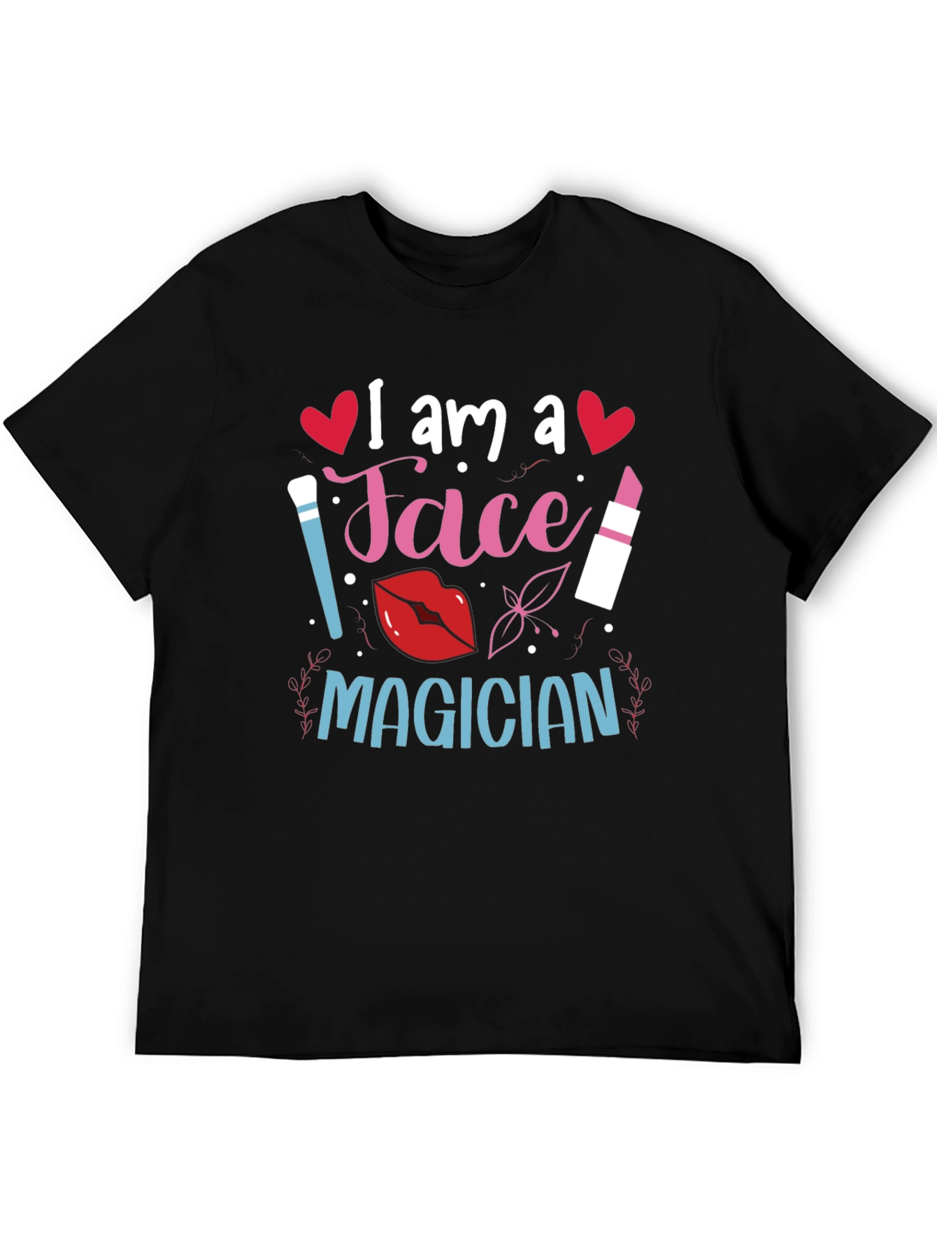 Black Face Magician Graphic T-Shirt view 5
