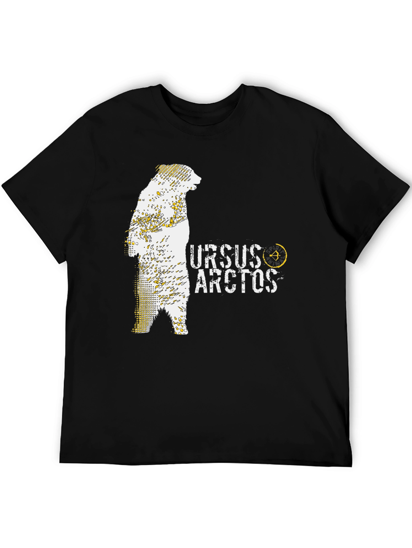 Black Ursus Arctos Bear Graphic Tee view 5