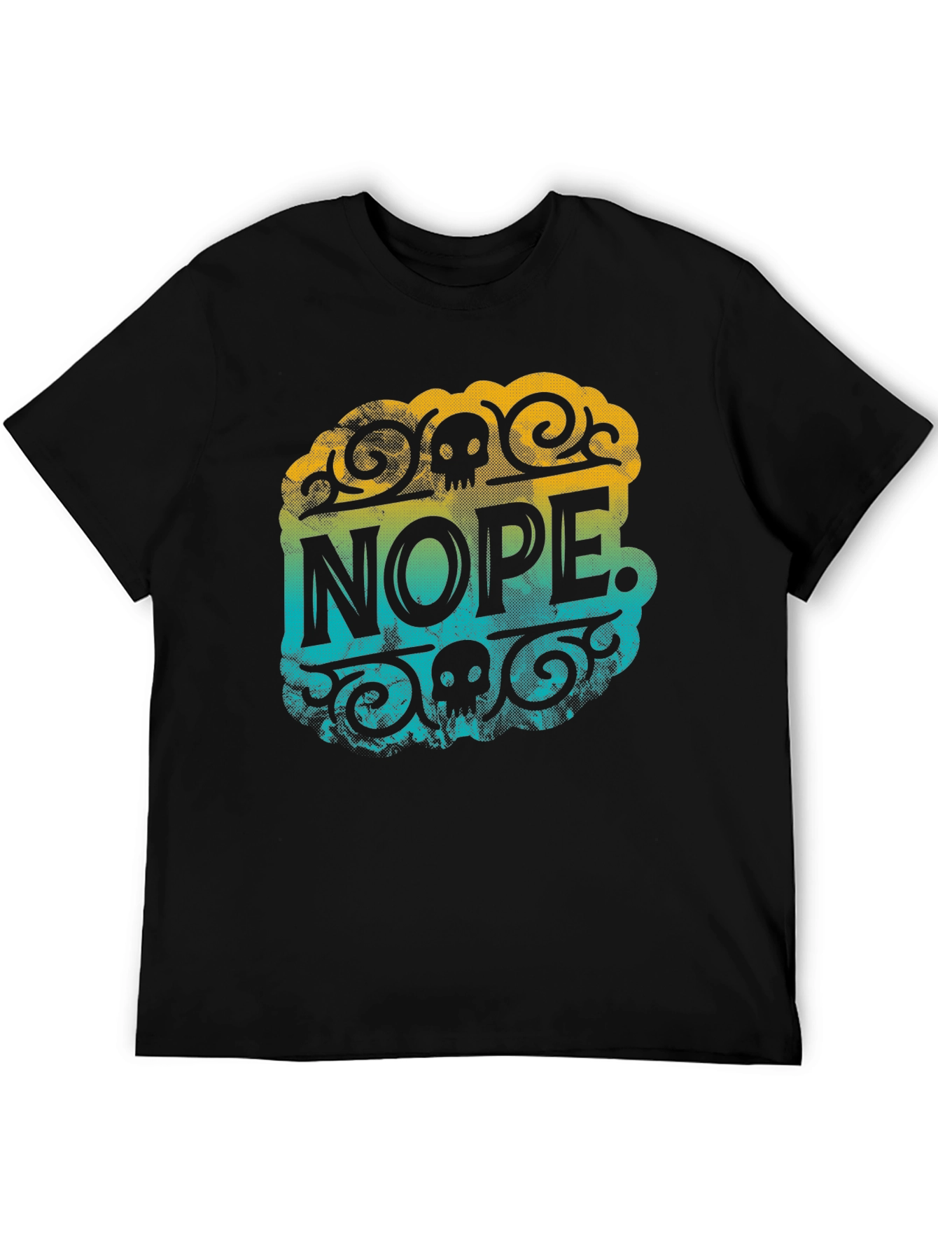 Black Nope Graphic T-Shirt view 5