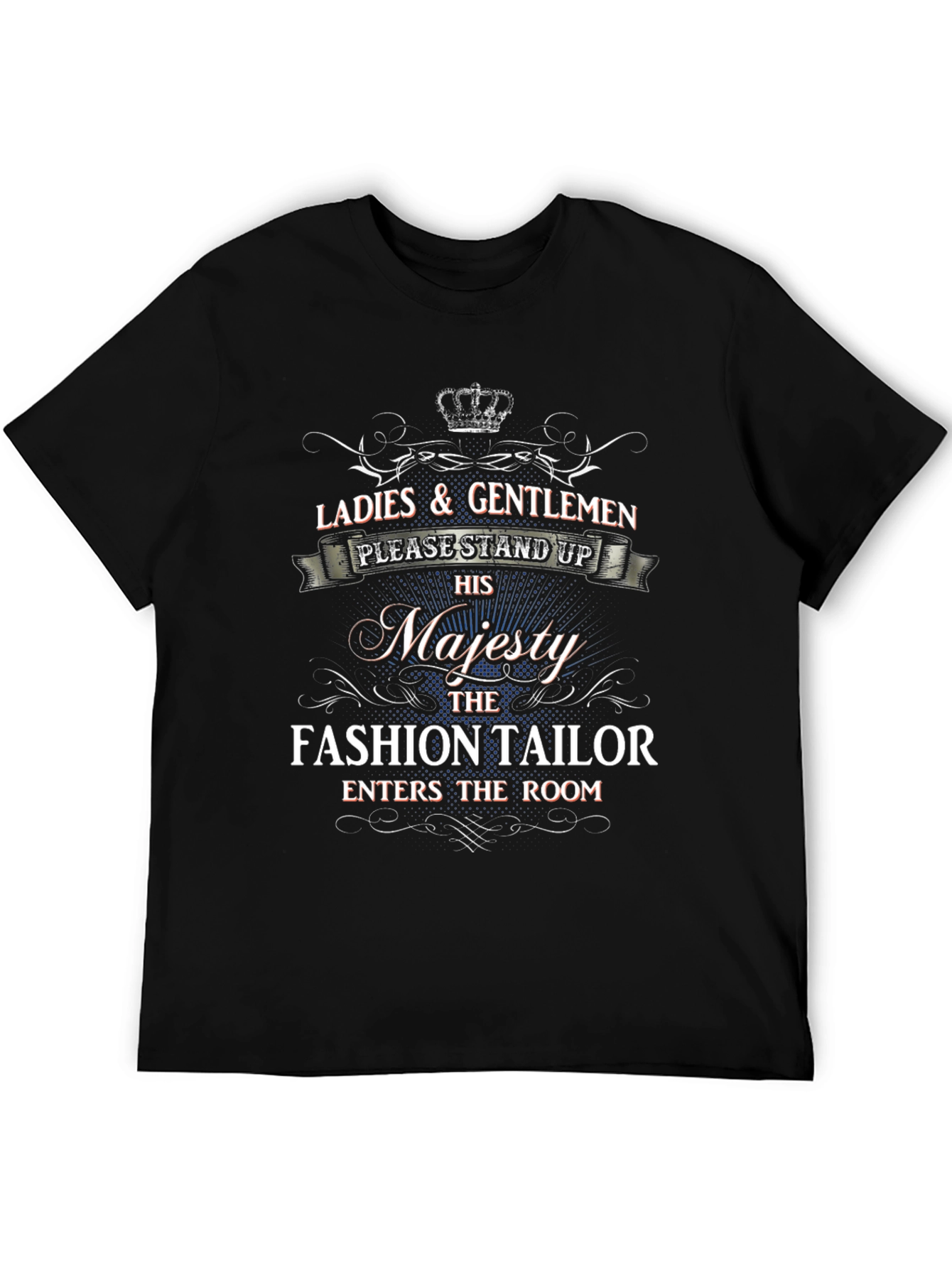 Black Majesty Fashion Tailor T-Shirt - Stand Out Style view 5