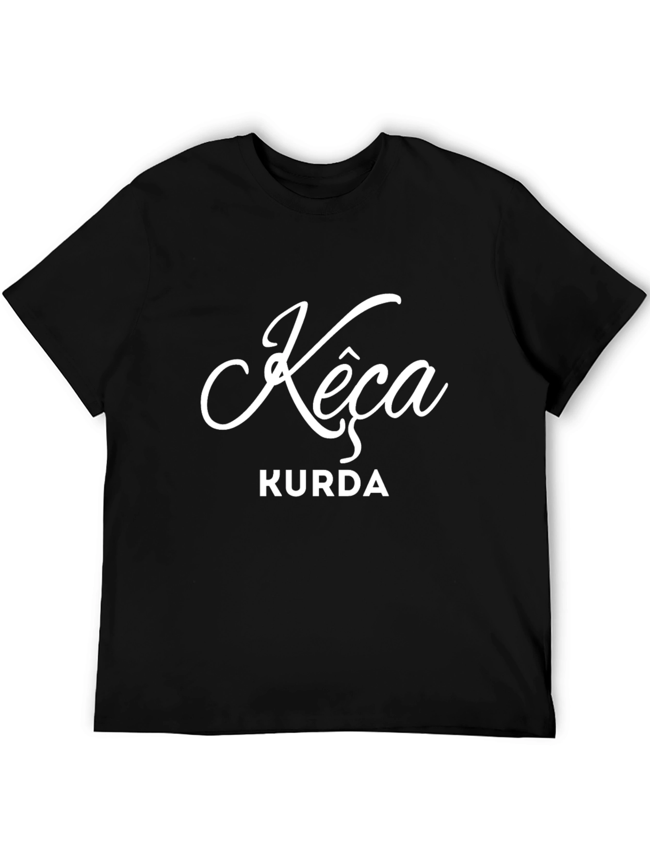 Black Keca Kurda Black T-Shirt - Kurdish Pride Tee view 5