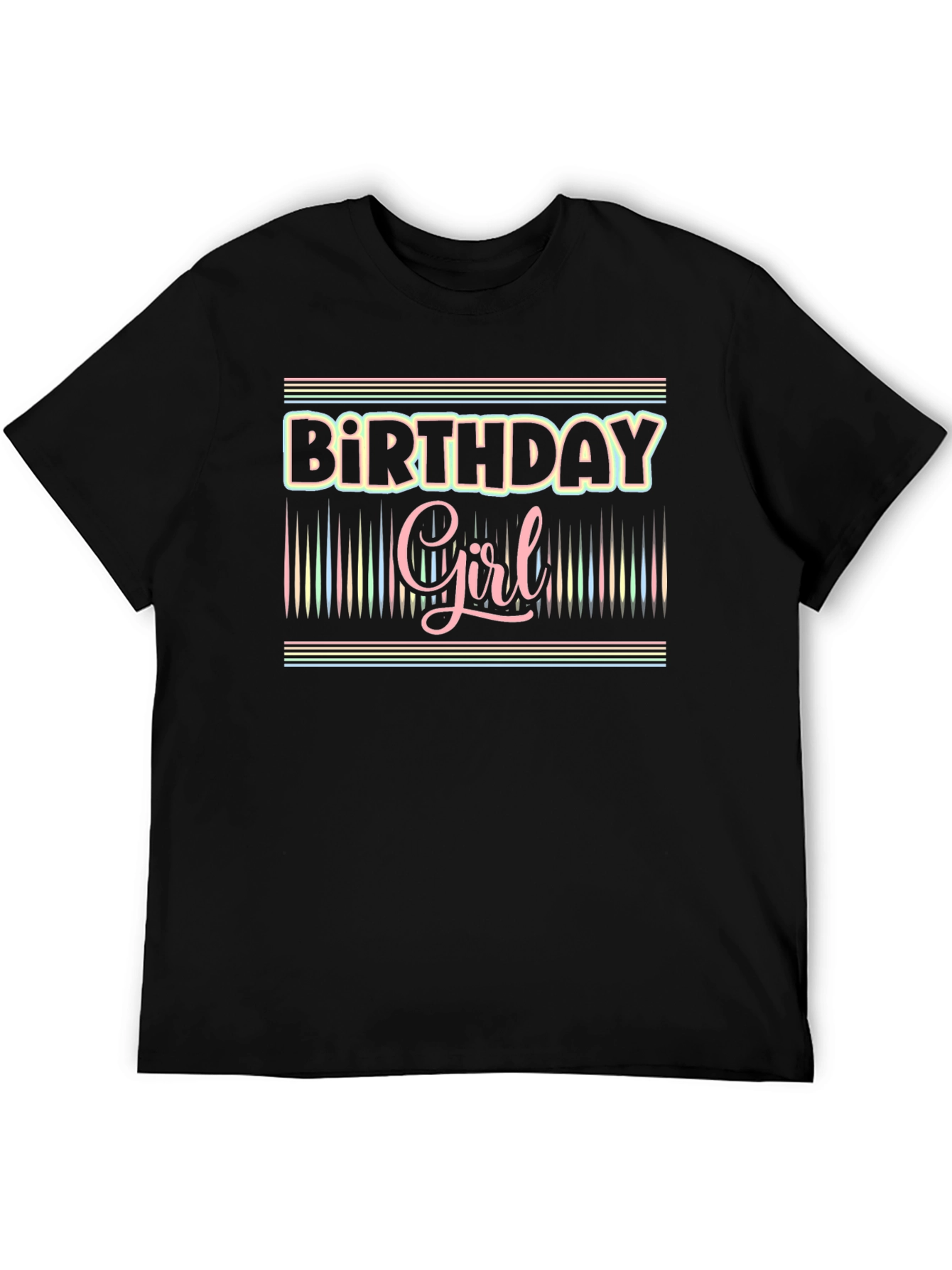 Black Birthday Girl Graphic Tee view 5