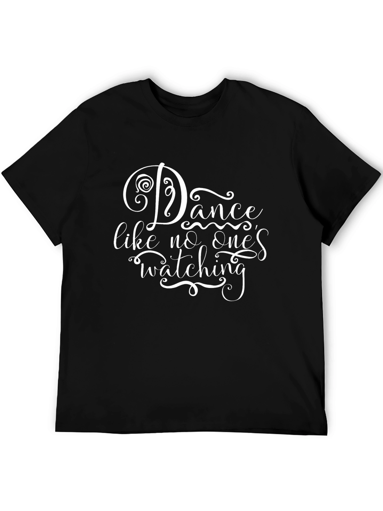 Black Dance Like No One's Watching - Graphic Tee view 5