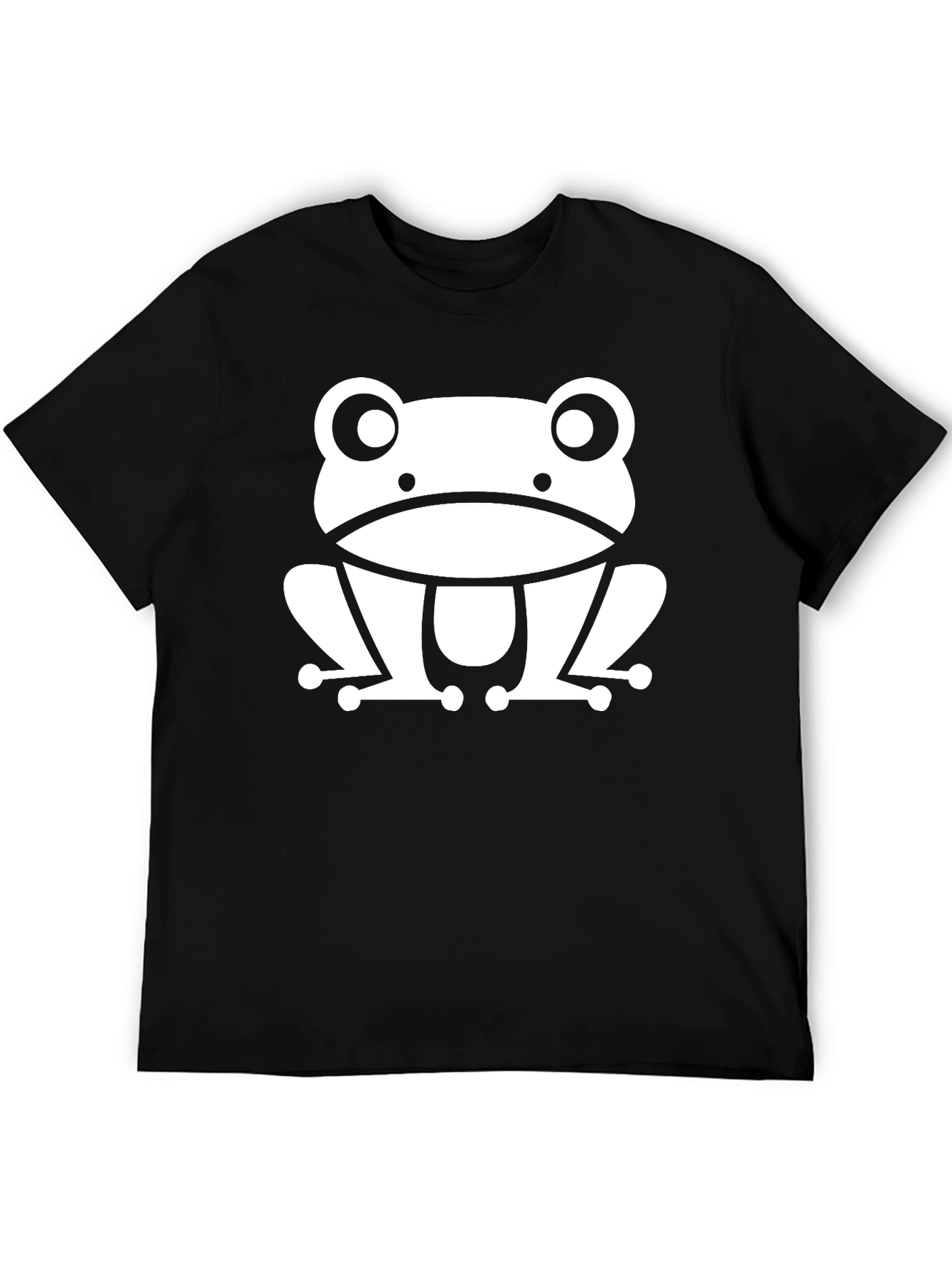 Black Frog Graphic Black T-Shirt view 5