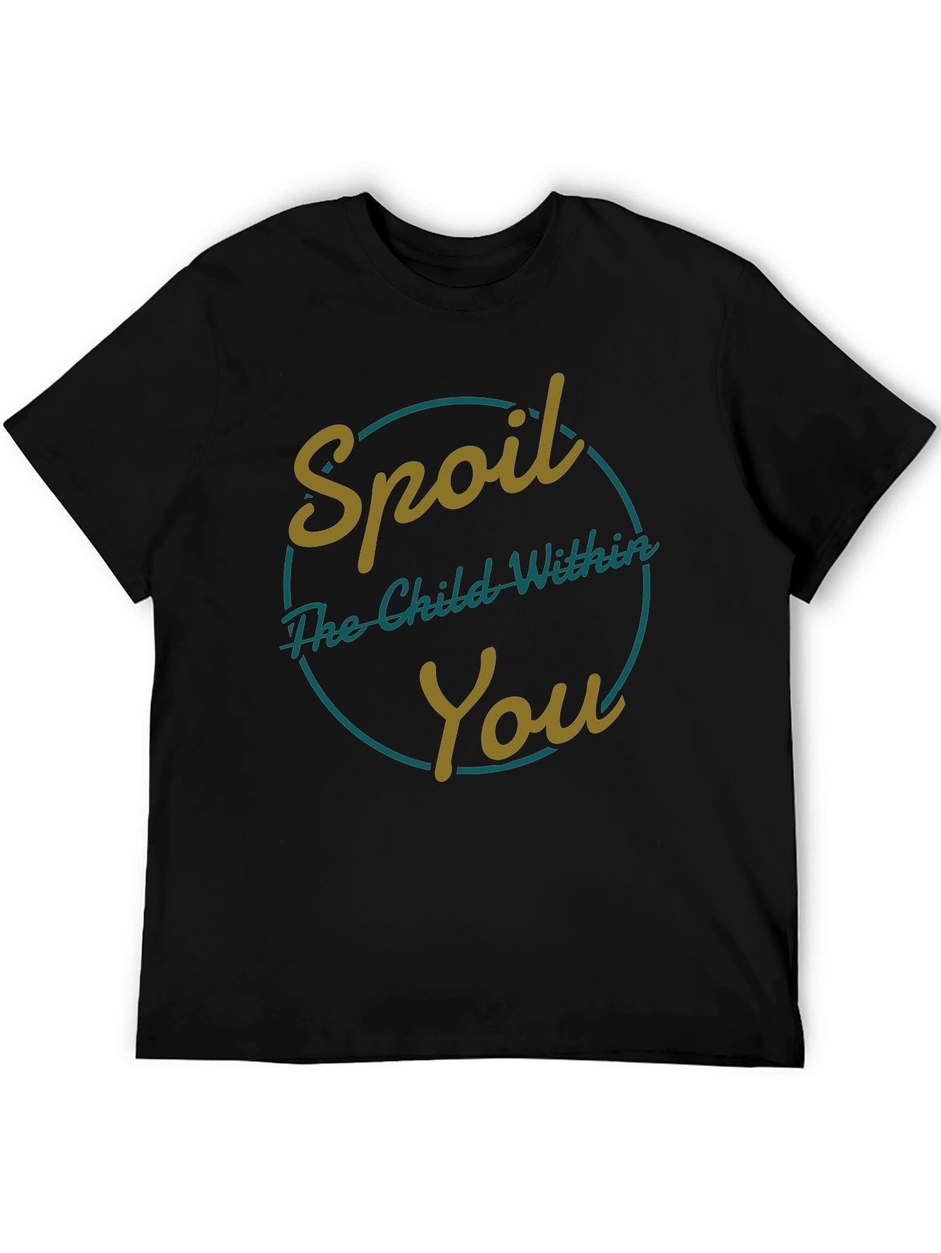 Black Spoil The Child Within You - Graphic T-Shirt view 5