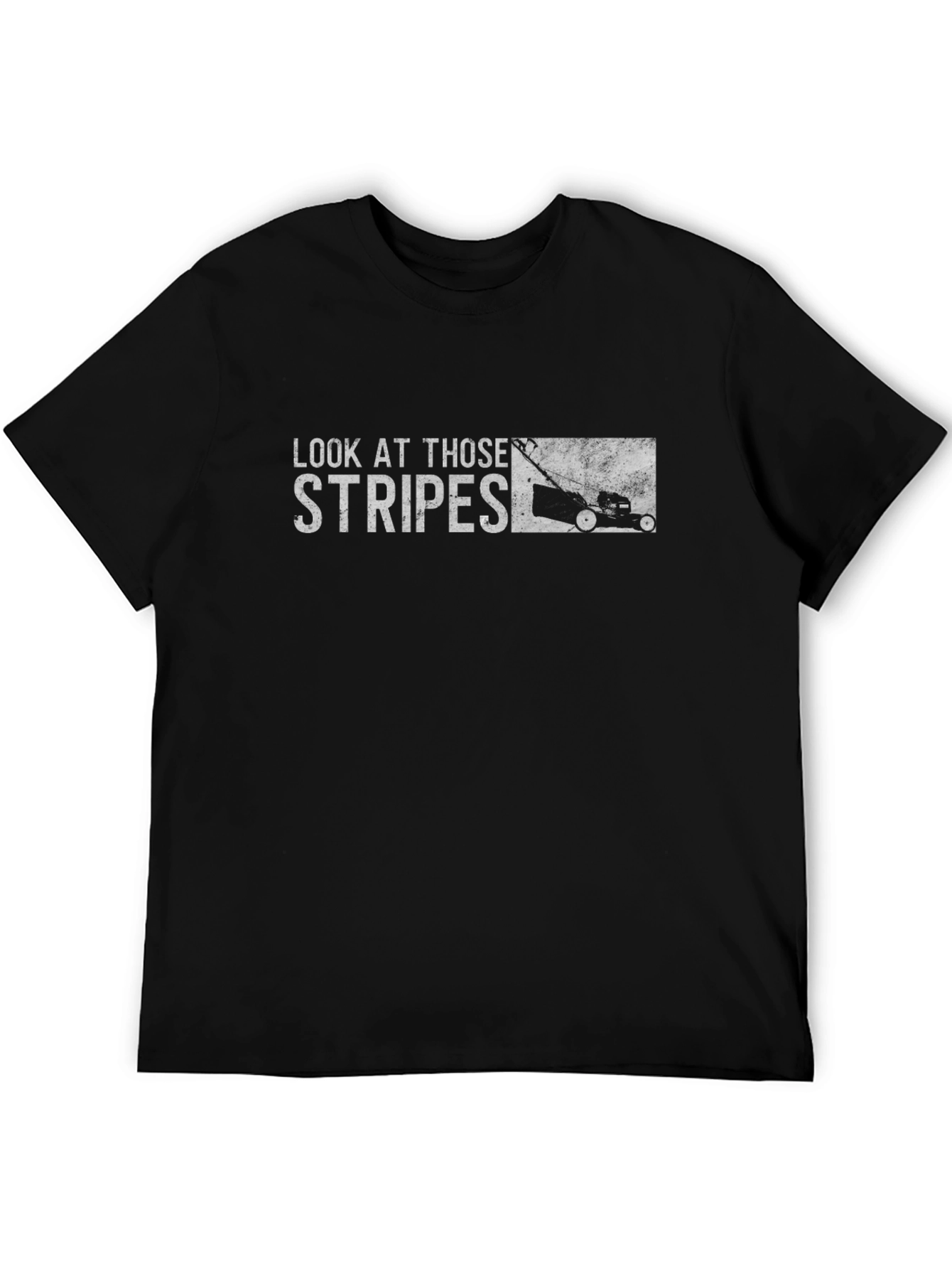 Black Look At Those Stripes T-Shirt view 5