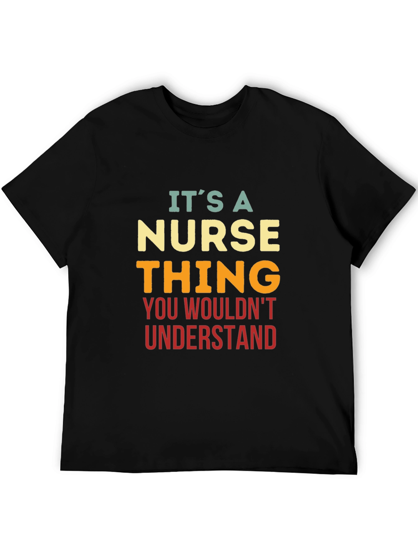 Black Nurse Thing T-Shirt - You Wouldn't Understand view 5