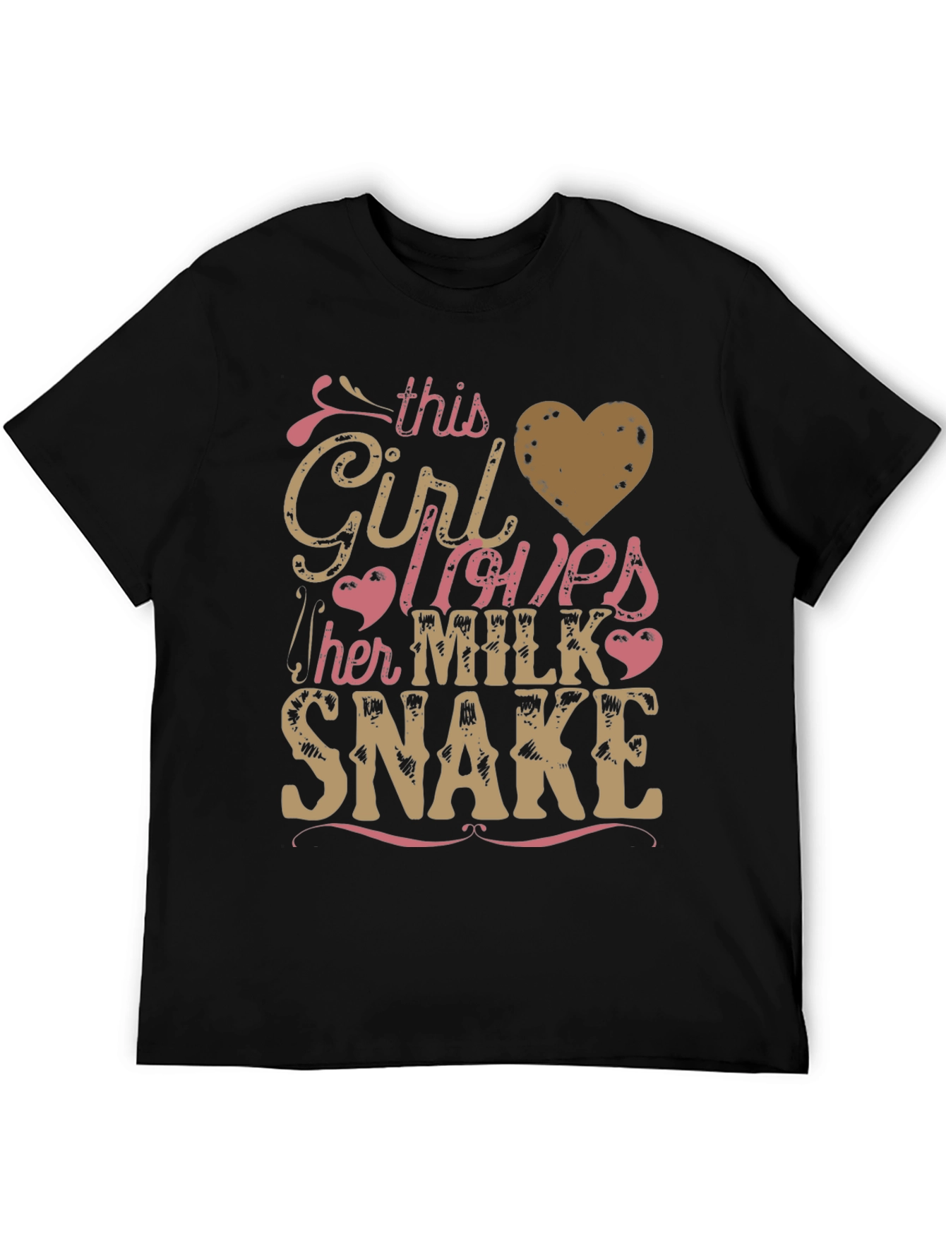 Black Girl Loves Milk Snake T-Shirt view 5