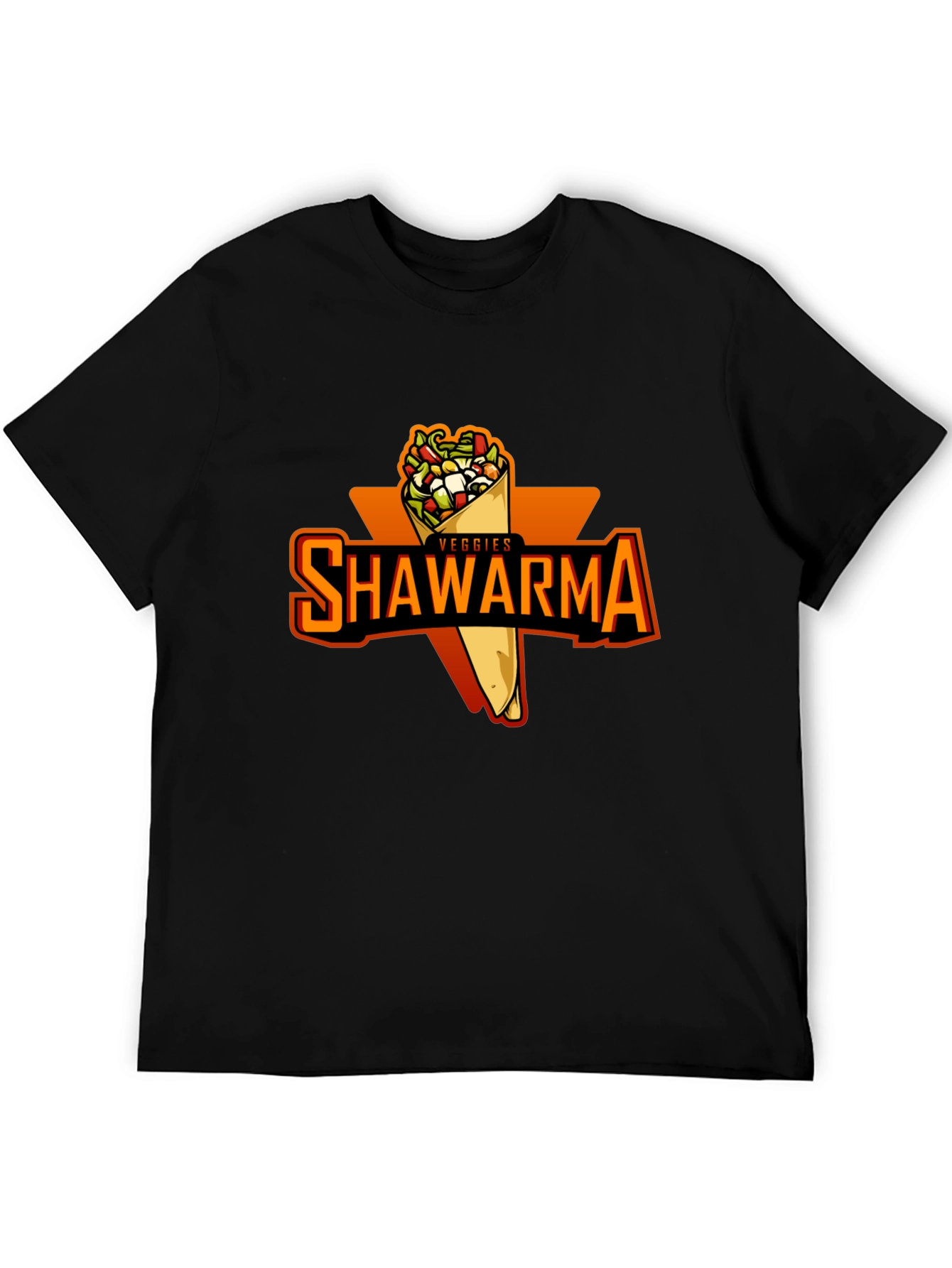 Veggie Shawarma T-shirt - Unisex Graphic Tee - 5