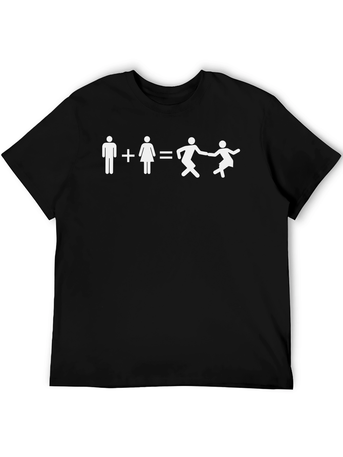 Black Dance Equation T-Shirt - Funny Graphic Tee view 5
