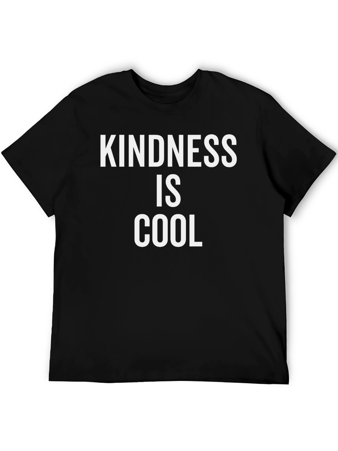 Black Kindness Is Cool Black T-Shirt view 5