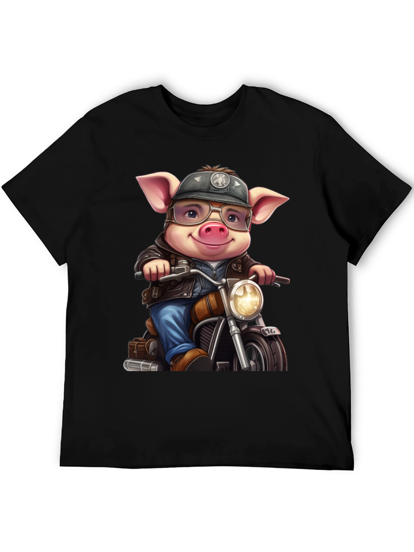 Pig Biker T-Shirt - 5