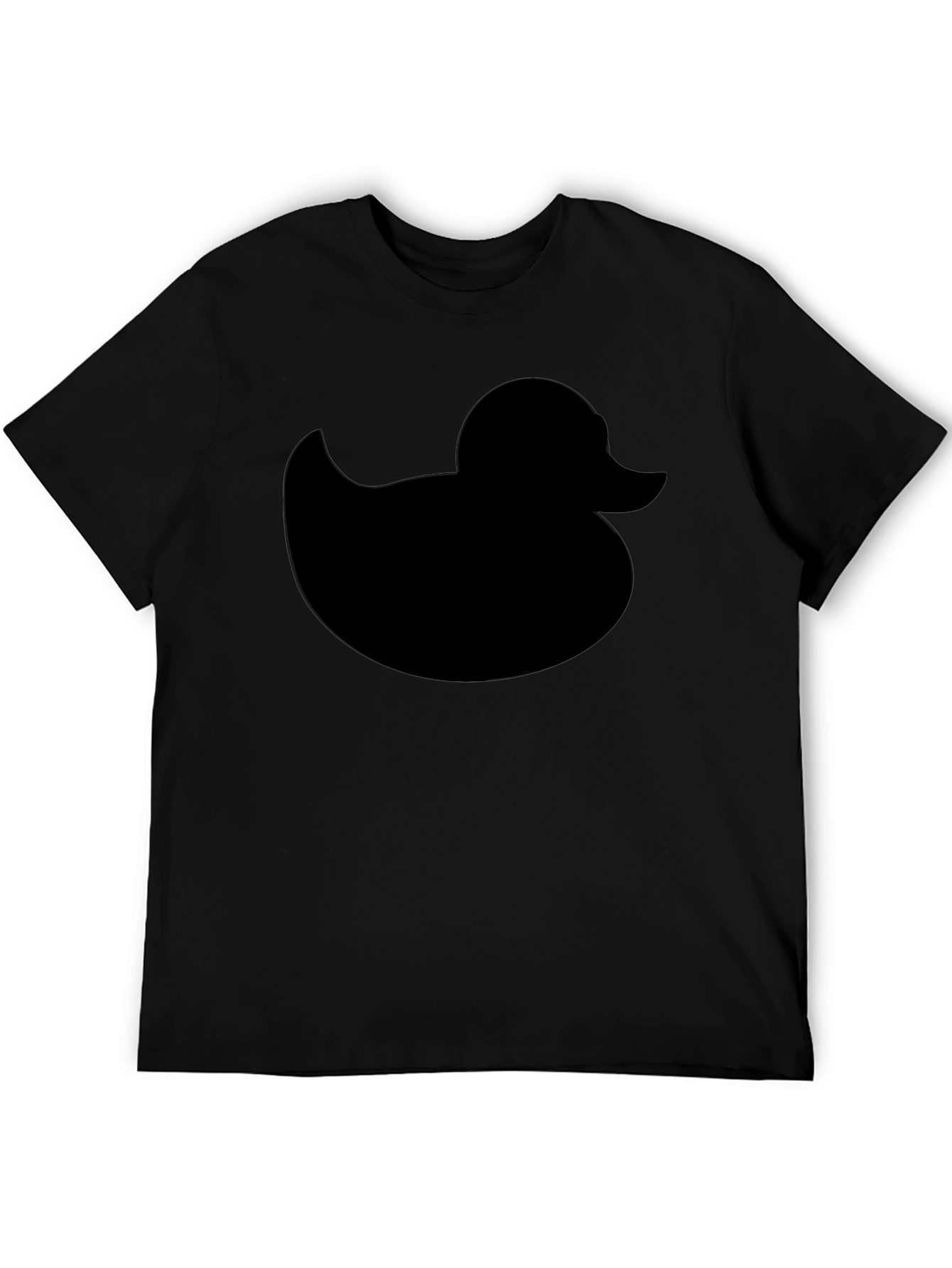 Black Black Rubber Duck Graphic T-Shirt view 5